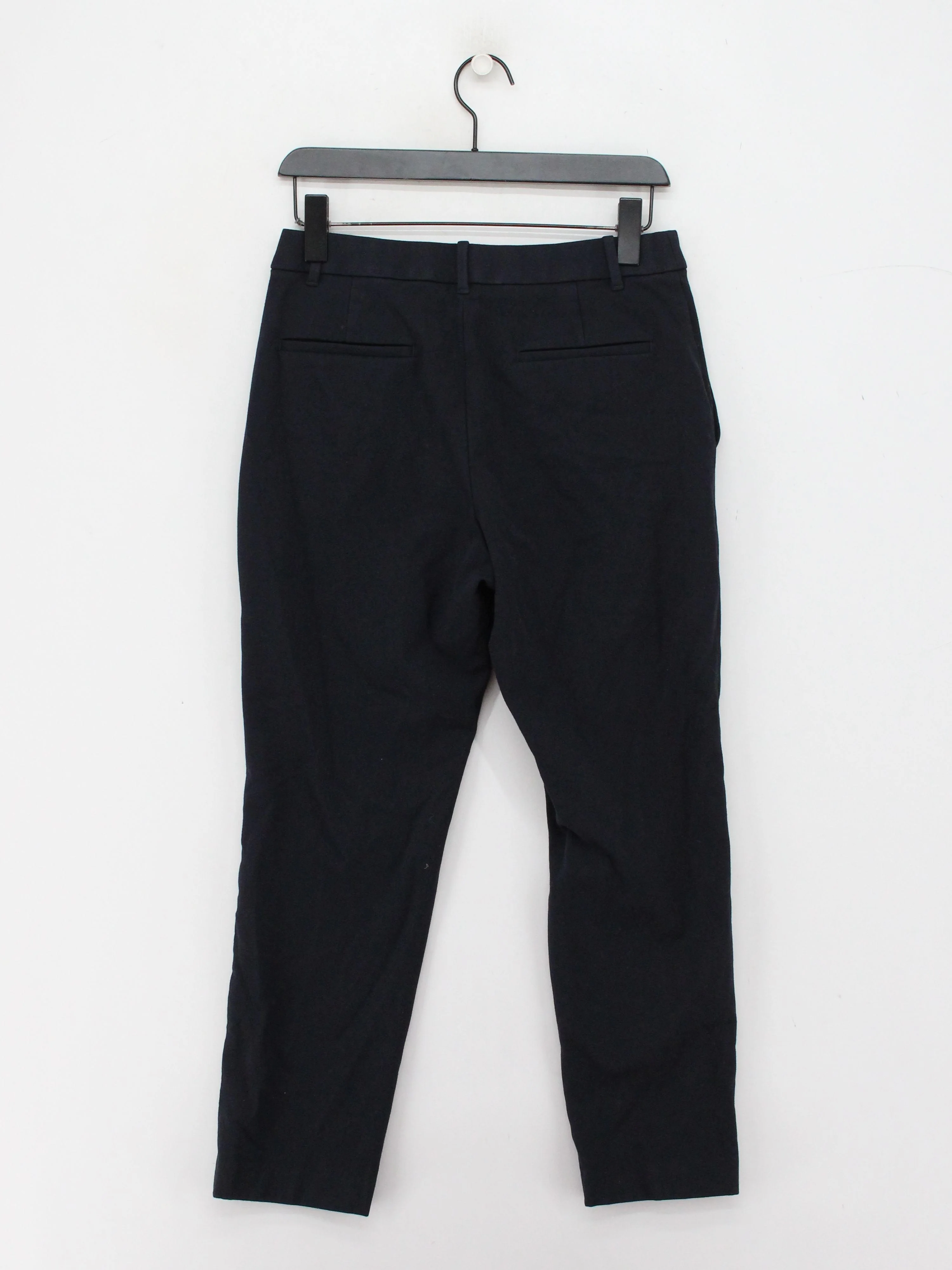 Uniqlo Men's Trousers L Black Polyester with Rayon, Spandex Tapered Chino - Image 2