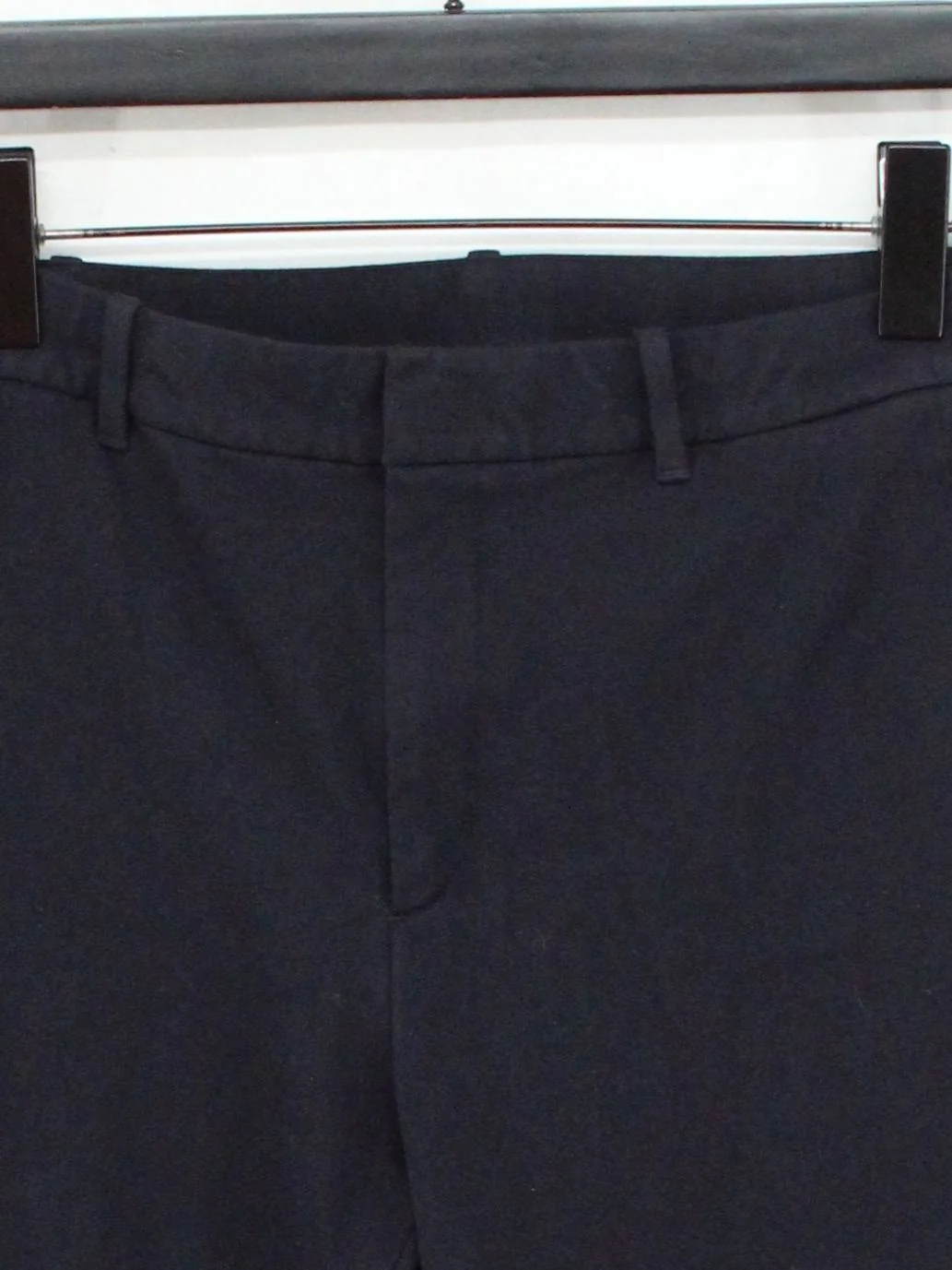 Uniqlo Men's Trousers L Black Polyester with Rayon, Spandex Tapered Chino - Image 3