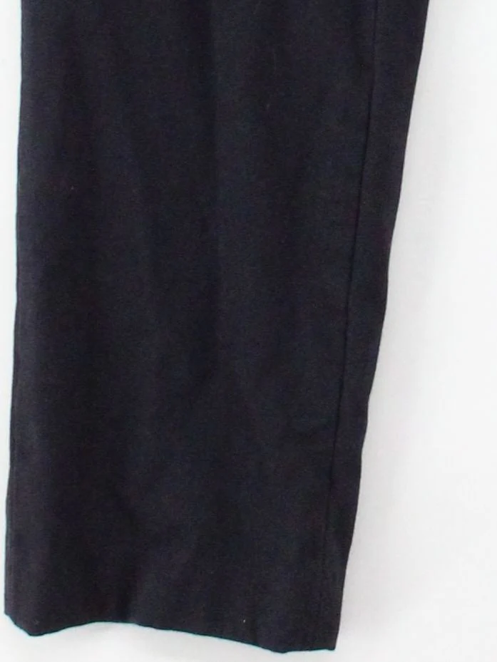 Uniqlo Men's Trousers L Black Polyester with Rayon, Spandex Tapered Chino - Image 4