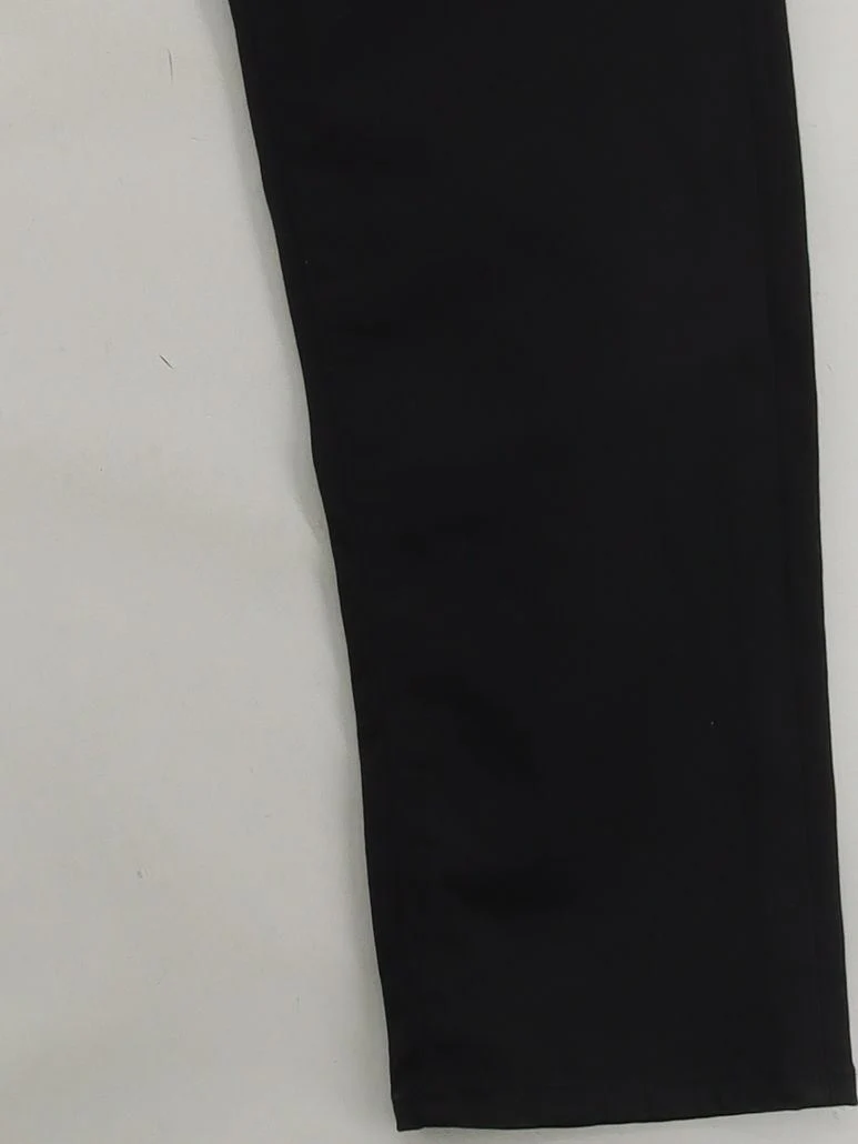 Uniqlo Men's Trousers M Black Cotton with Elastane Tapered Chino - Image 4
