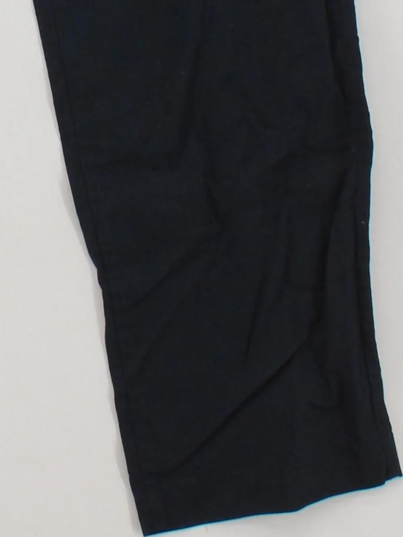 Uniqlo Men's Trousers M Blue Cotton with Linen Tapered Chino - Image 4