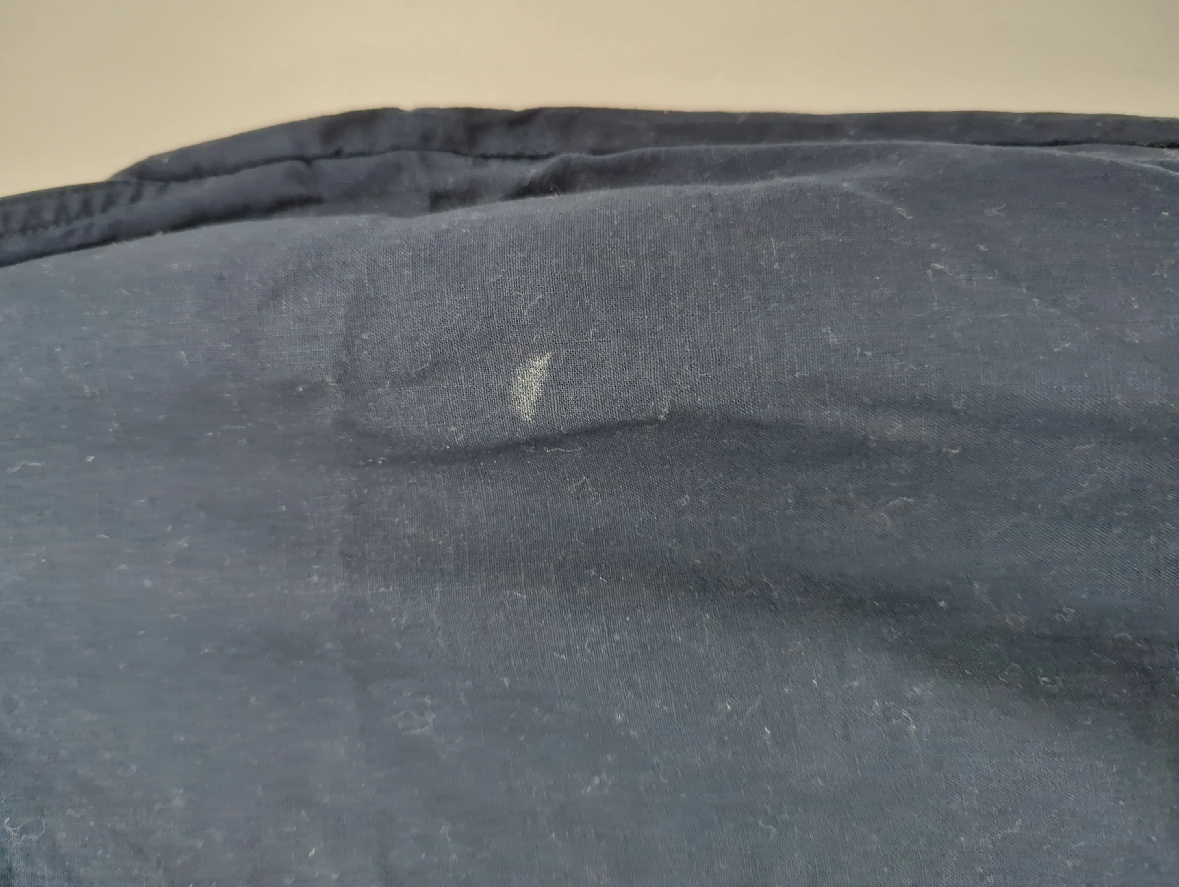 Uniqlo Men's Trousers M Blue Cotton with Linen Tapered Chino - Image 5
