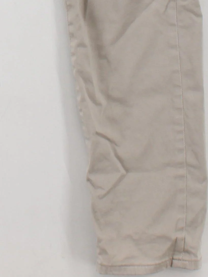 Uniqlo Men's Trousers M Tan Cotton with Elastane Straight Chino - Image 4