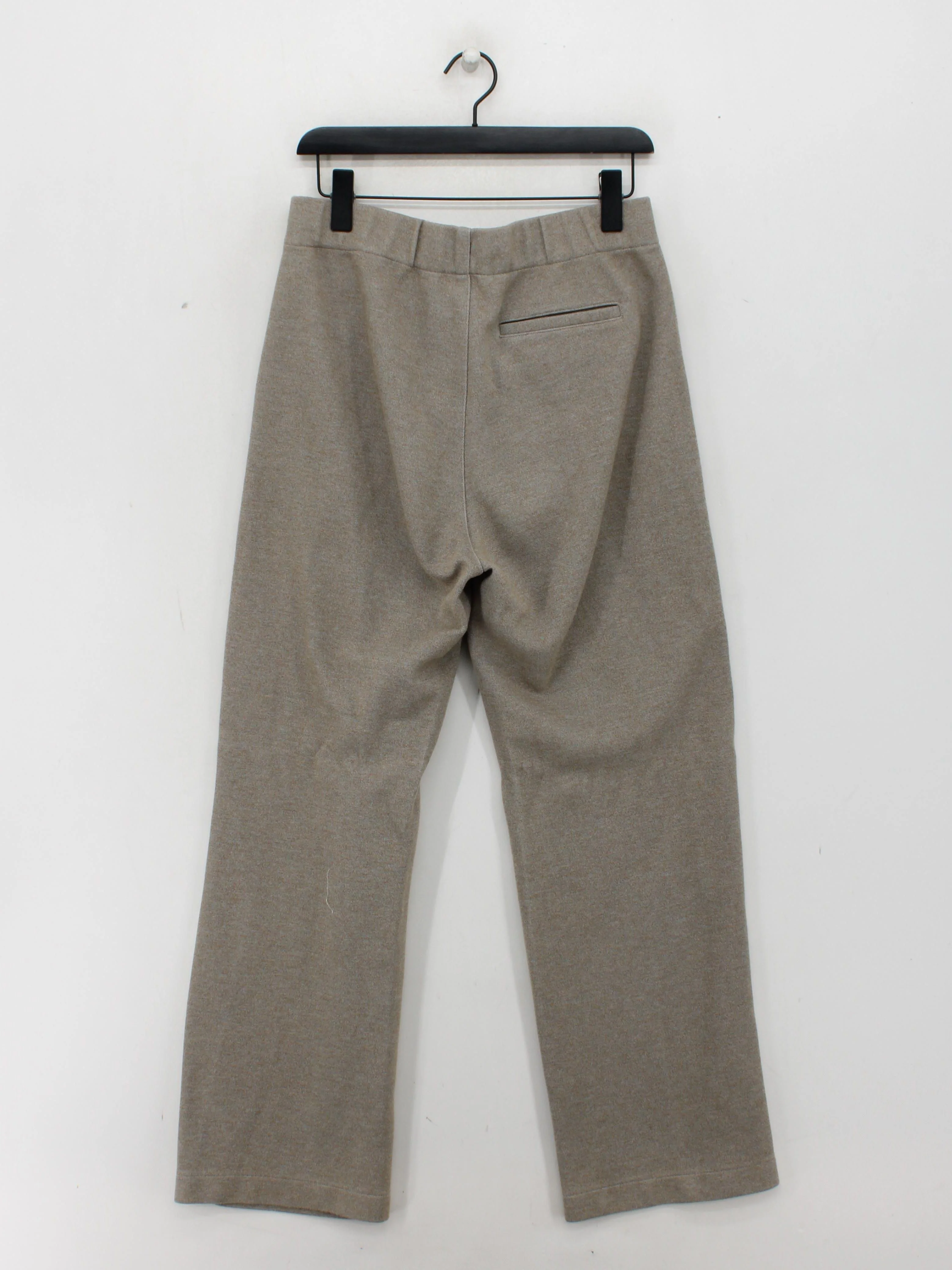 Uniqlo Men's Trousers M Tan Cotton with Polyester Wide-Leg Chino - Image 2