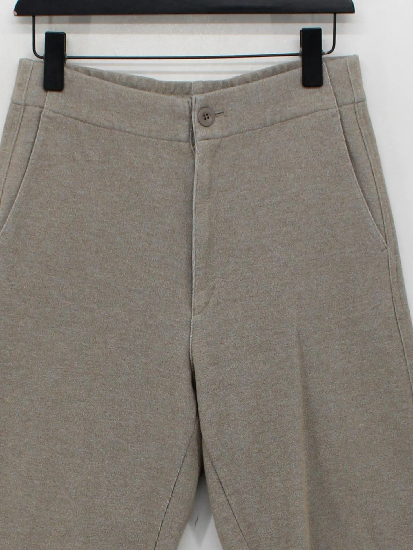 Uniqlo Men's Trousers M Tan Cotton with Polyester Wide-Leg Chino - Image 3
