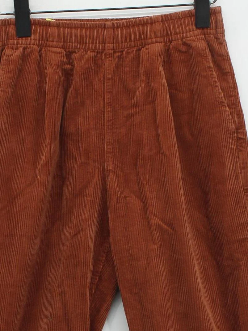 Uniqlo Men's Trousers S Brown Cotton with Polyester Straight Chino - Image 3