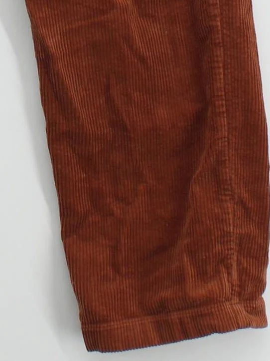 Uniqlo Men's Trousers S Brown Cotton with Polyester Straight Chino - Image 4