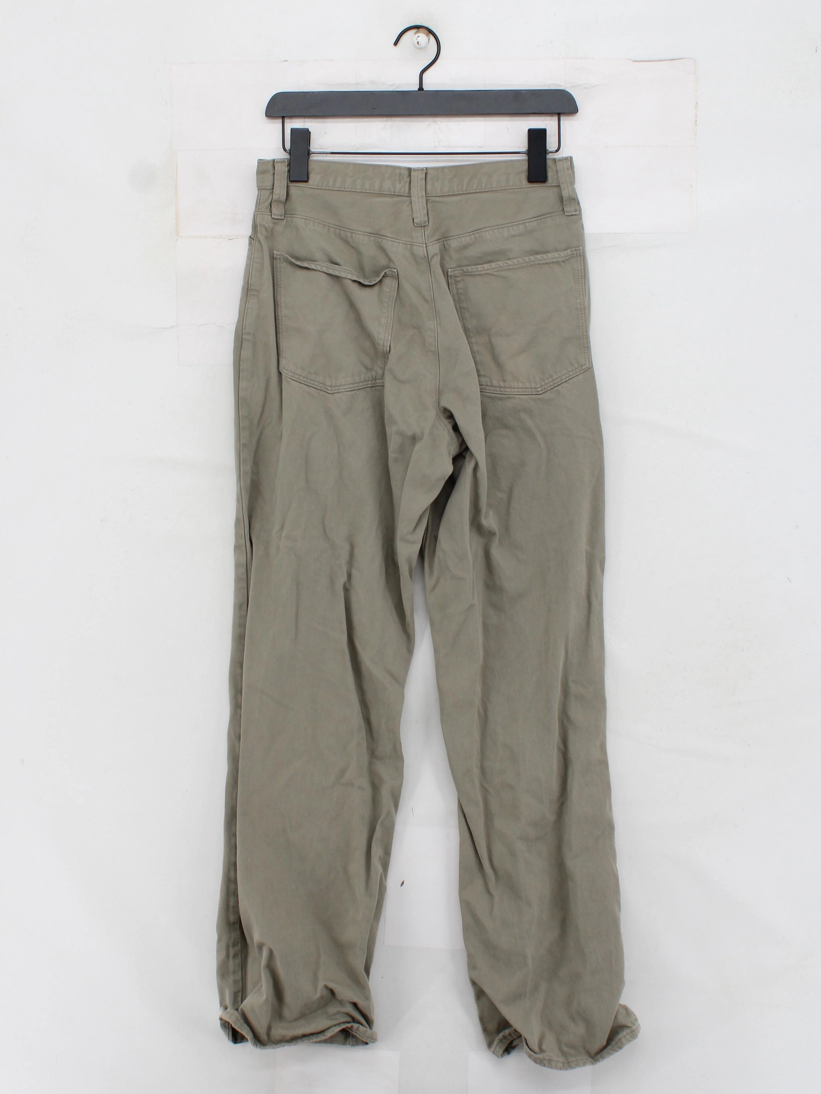 Uniqlo Men's Trousers S Grey 100% Cotton Straight Chino - Image 2