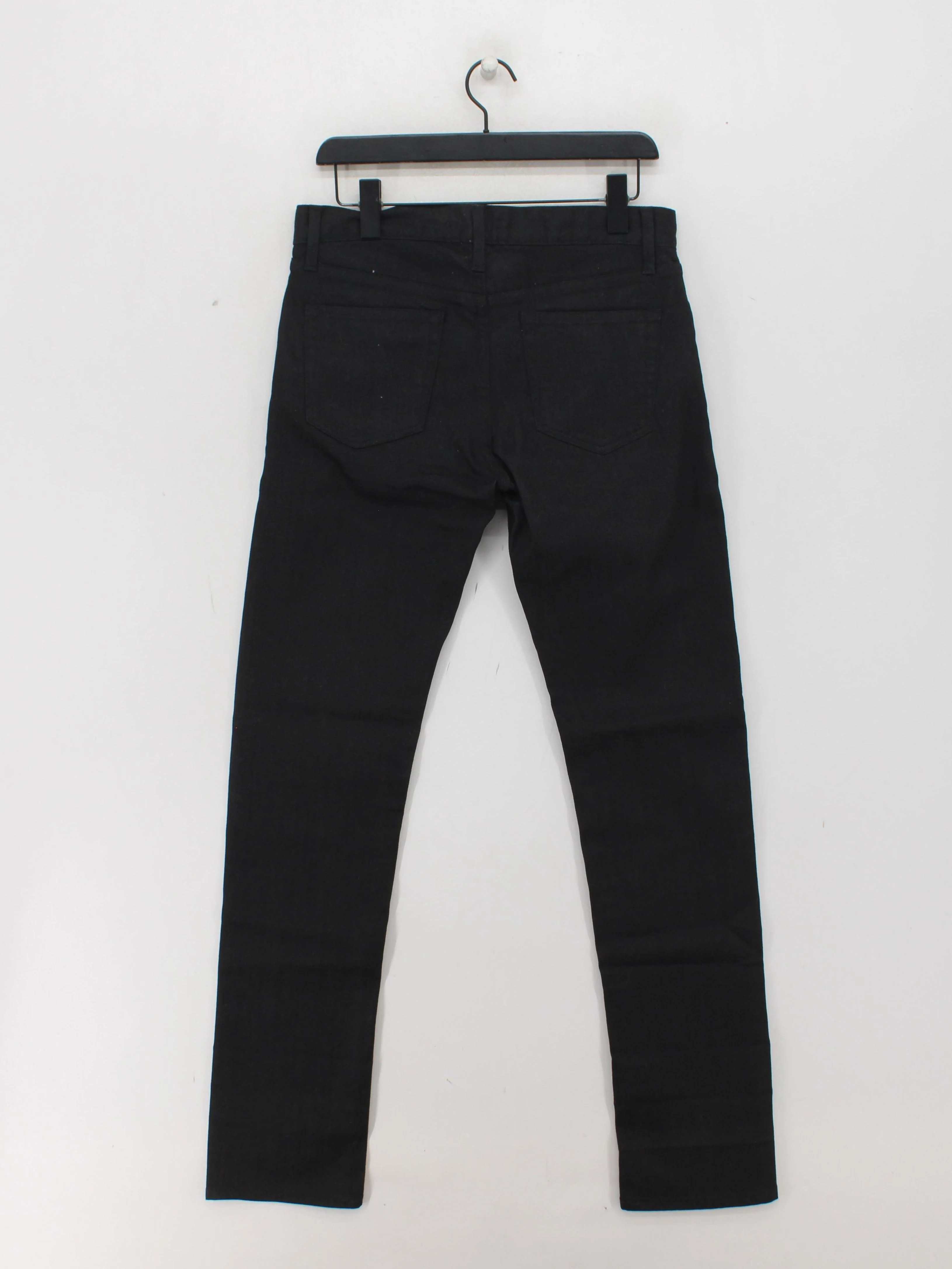Uniqlo Men's Trousers W 30 in Black Cotton with Polyester, Elastane Chino - Image 2