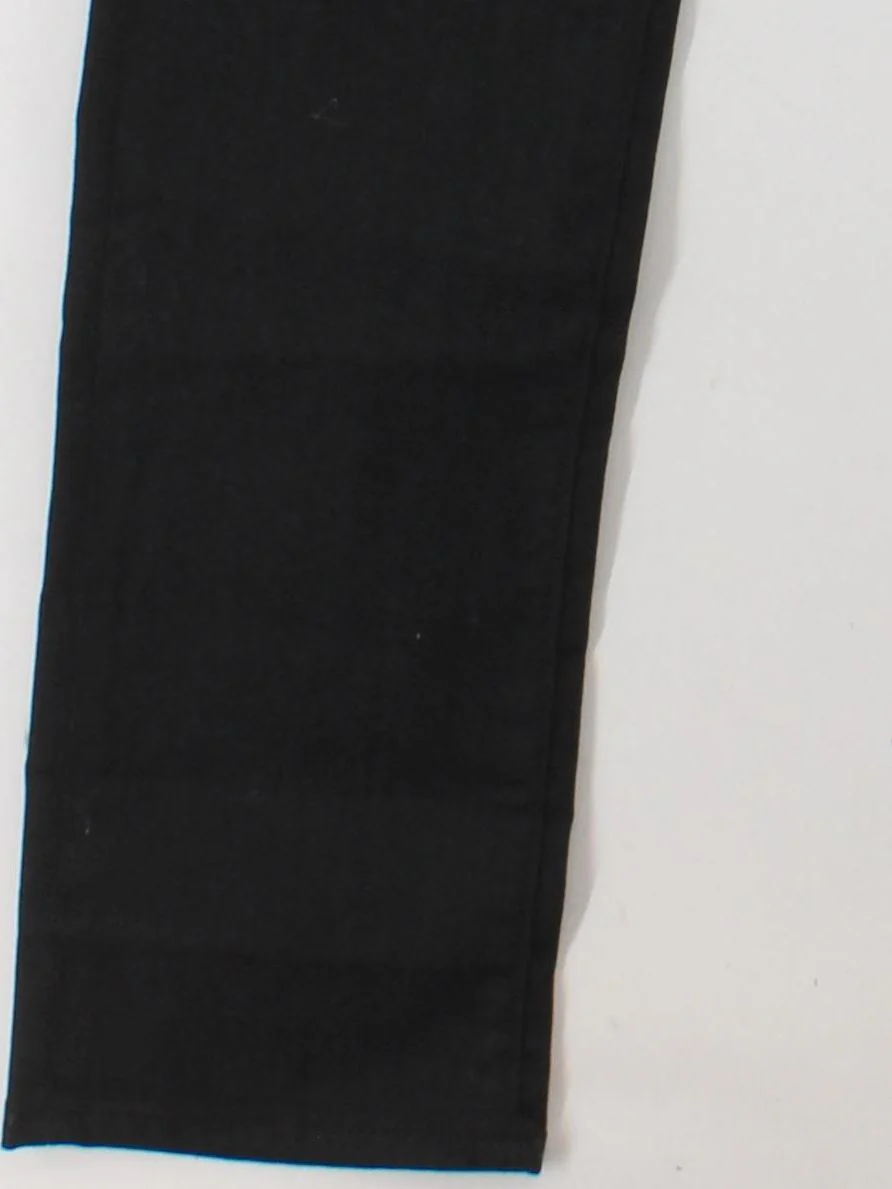 Uniqlo Men's Trousers W 30 in Black Cotton with Polyester, Elastane Chino - Image 4
