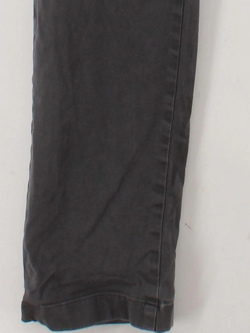 Uniqlo Men's Trousers W 33 in Grey Polyester with Cotton, Spandex Tapered Chino - Image 4