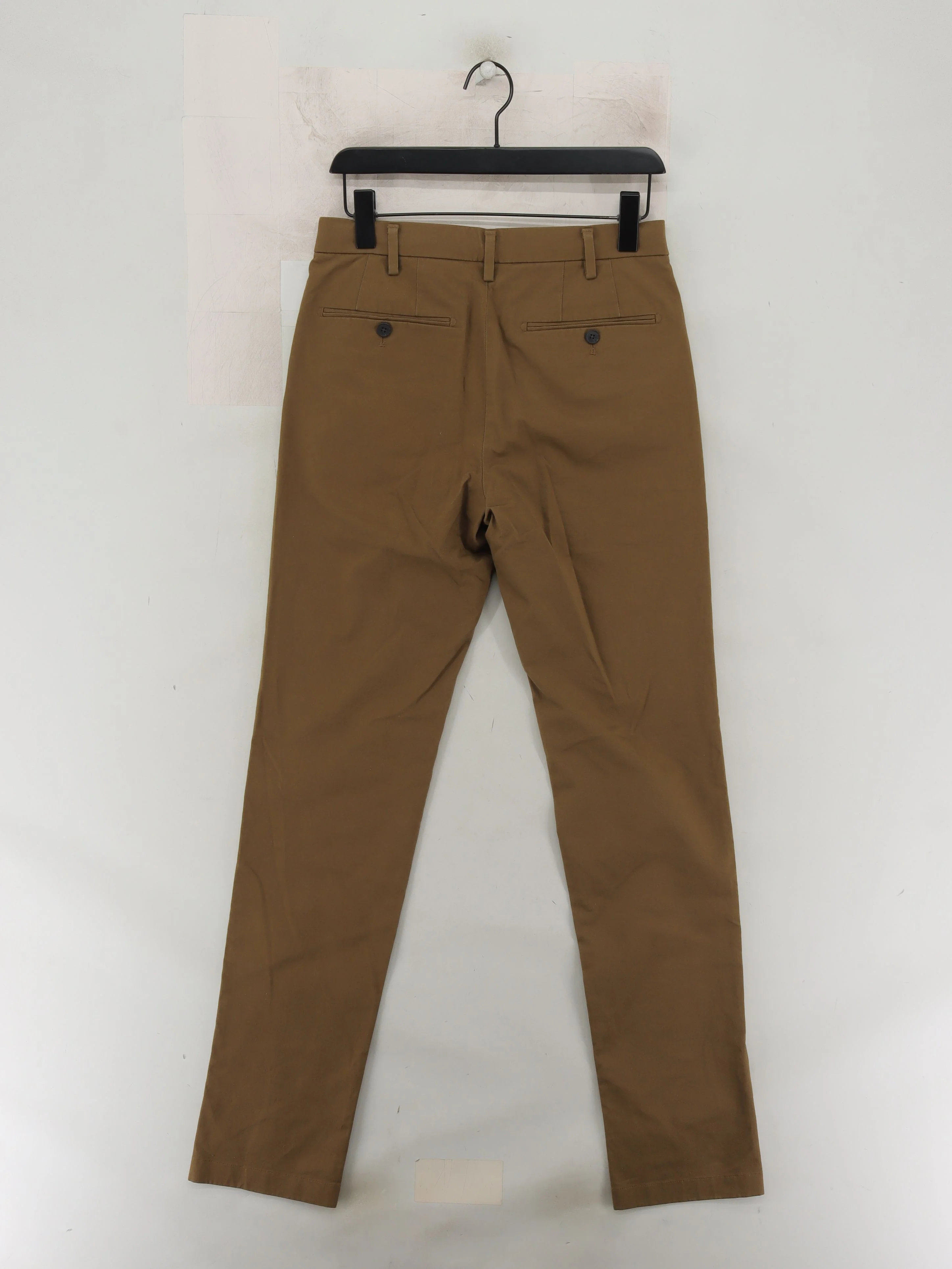 Uniqlo Men's Trousers W 34 in Tan Cotton with Elastane Chino New with tags - Image 2