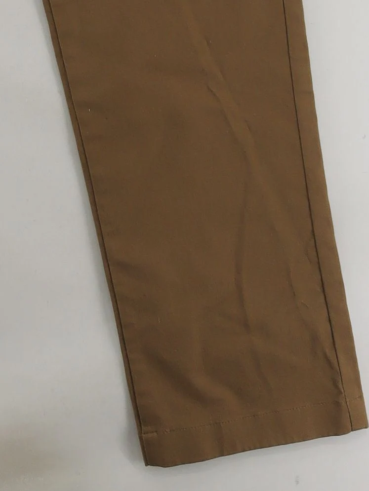Uniqlo Men's Trousers W 34 in Tan Cotton with Elastane Chino New with tags - Image 4