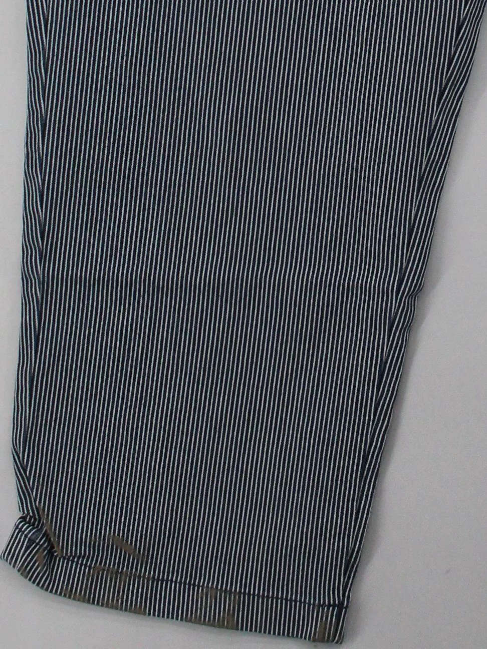 Uniqlo Men's Trousers XL Blue Cotton with Polyester, Spandex Capri - Image 4