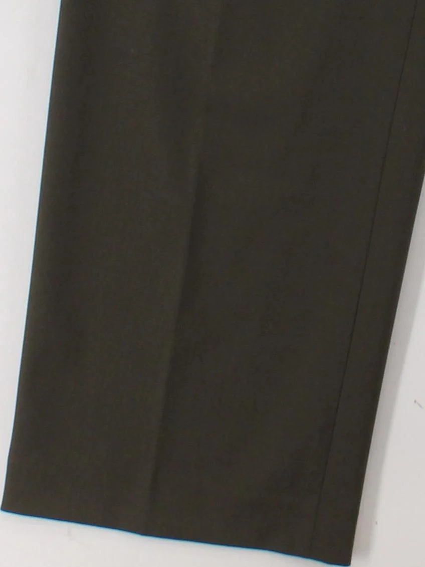 Uniqlo Men's Trousers XS Green Polyester with Viscose, Elastane Straight Chino - Image 4