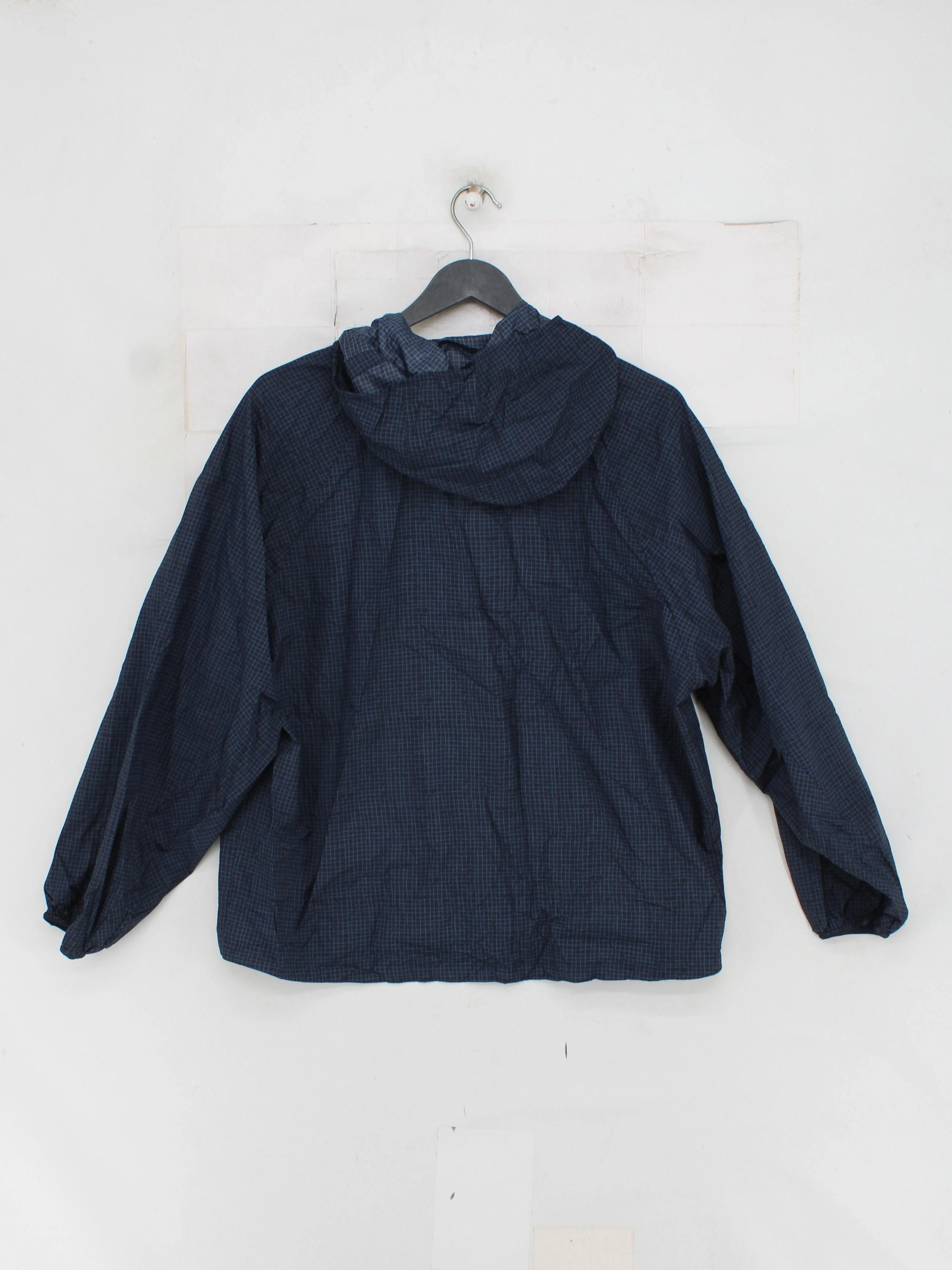 Uniqlo Rain Coat jacket blue - Image 2