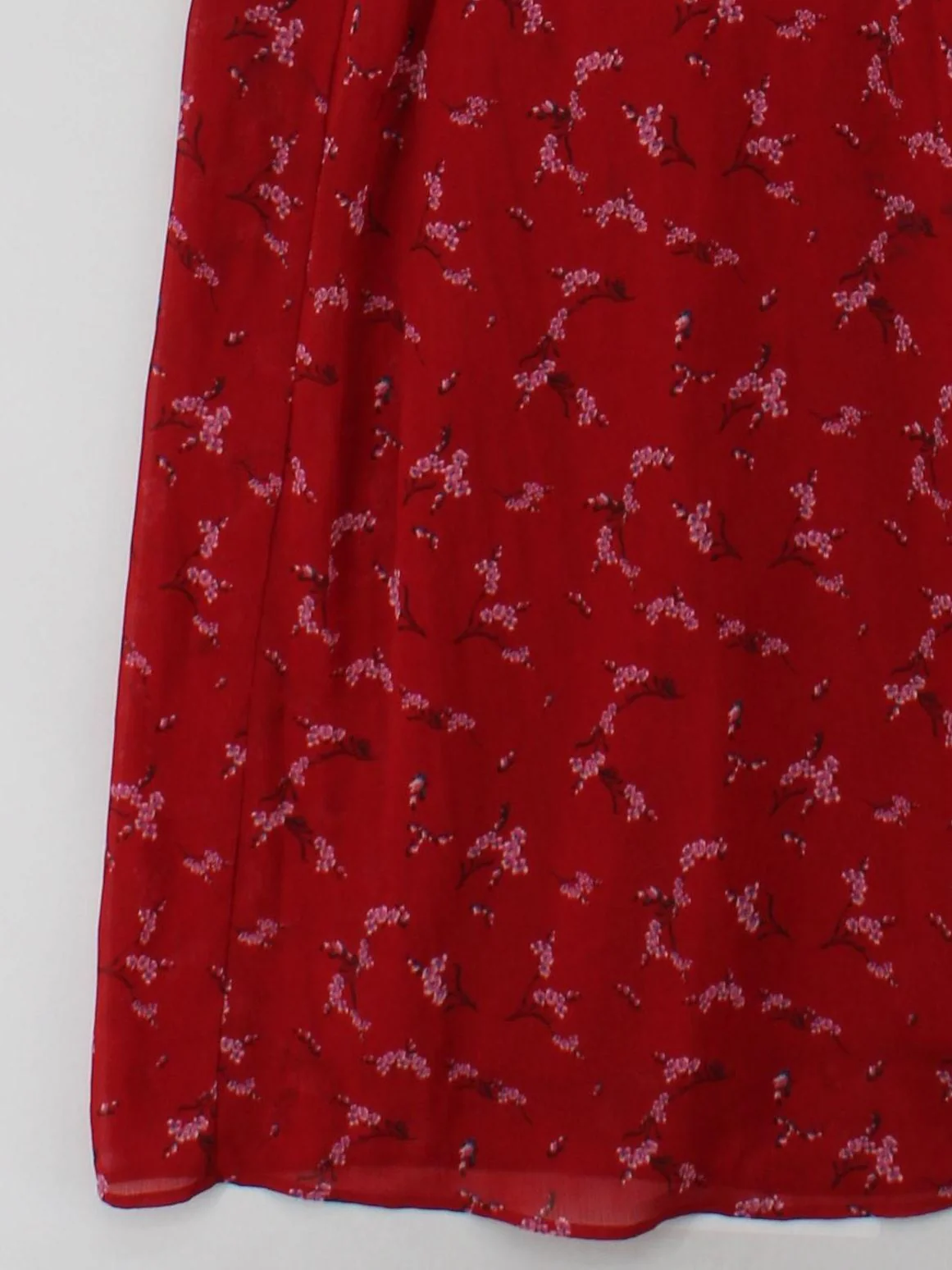 Uniqlo Shirt Midi Dress L in Red - Image 4