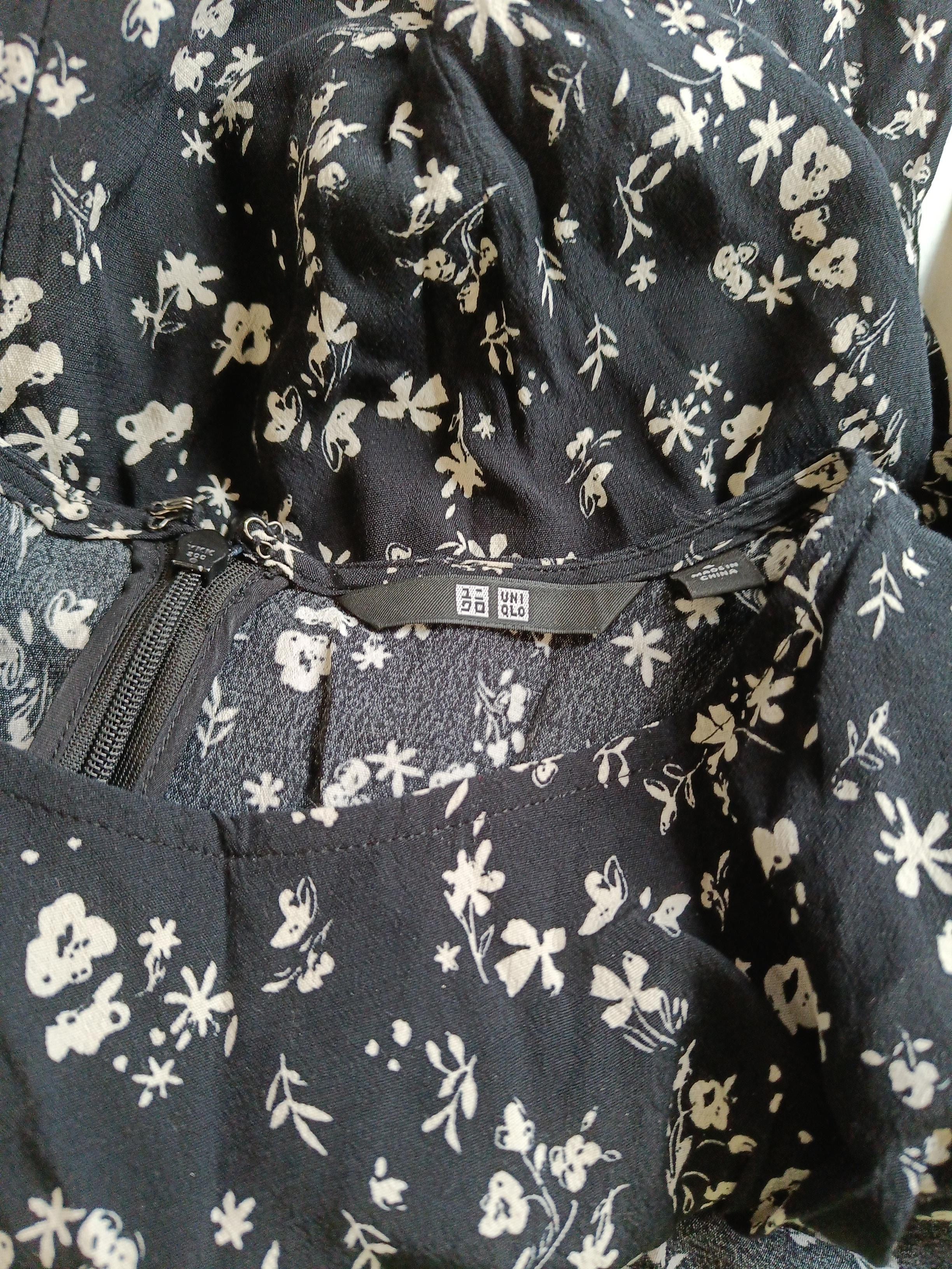 Uniqlo Shirt Midi Dress M in Black - Image 5