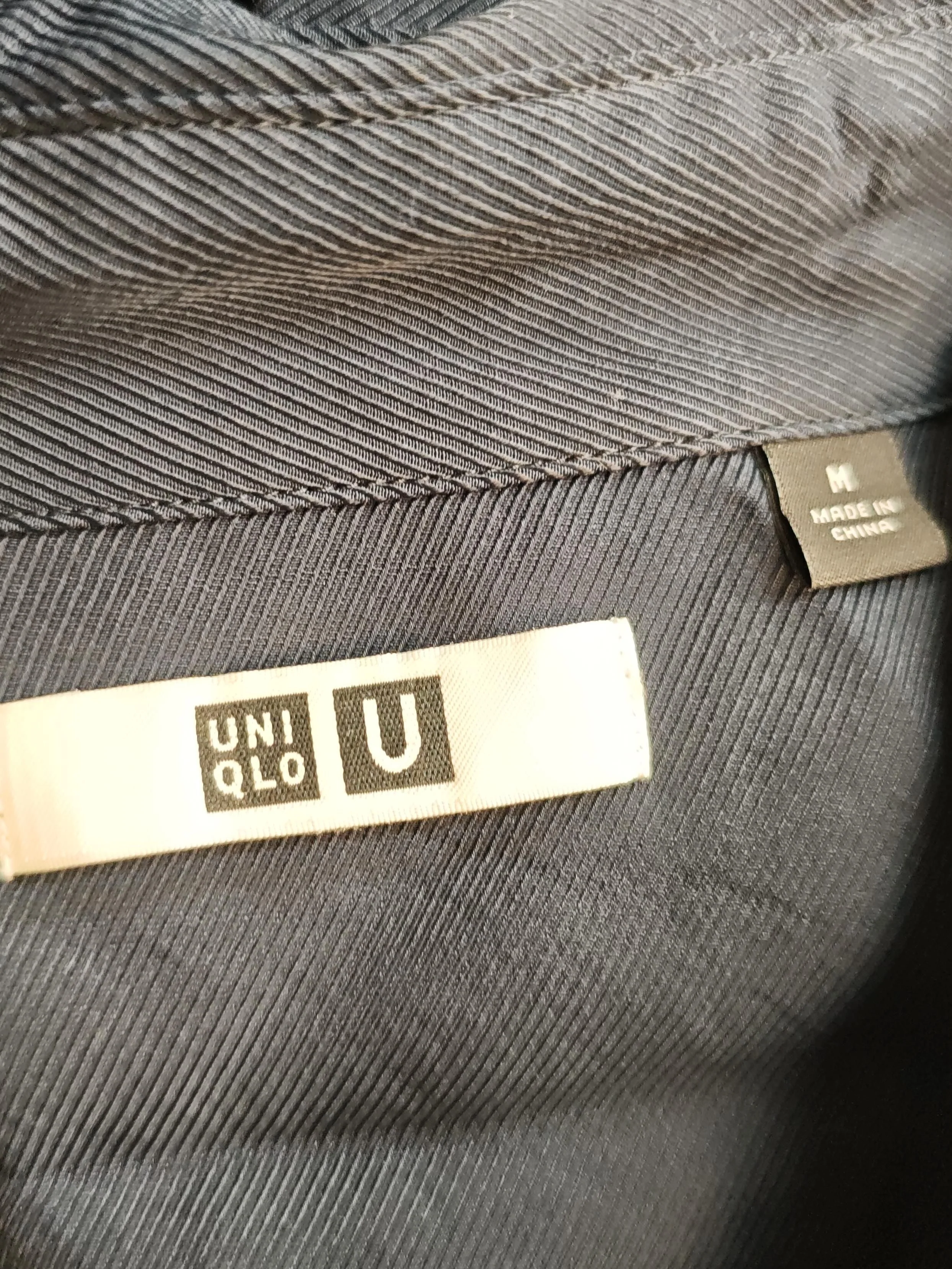 Uniqlo Shirt Midi Dress M in Blue - Image 5