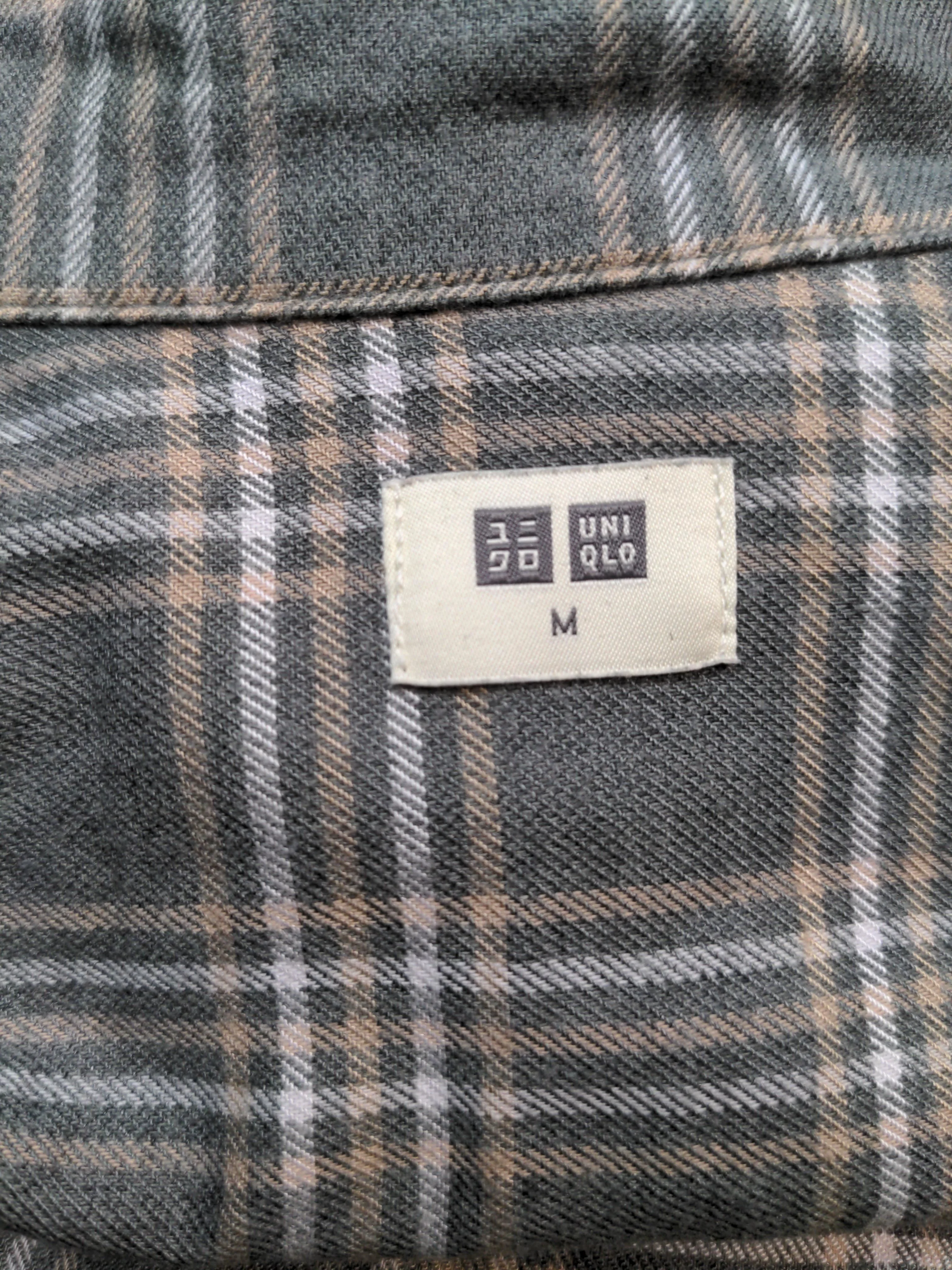 Uniqlo Shirt Midi Dress M in Grey - Image 5