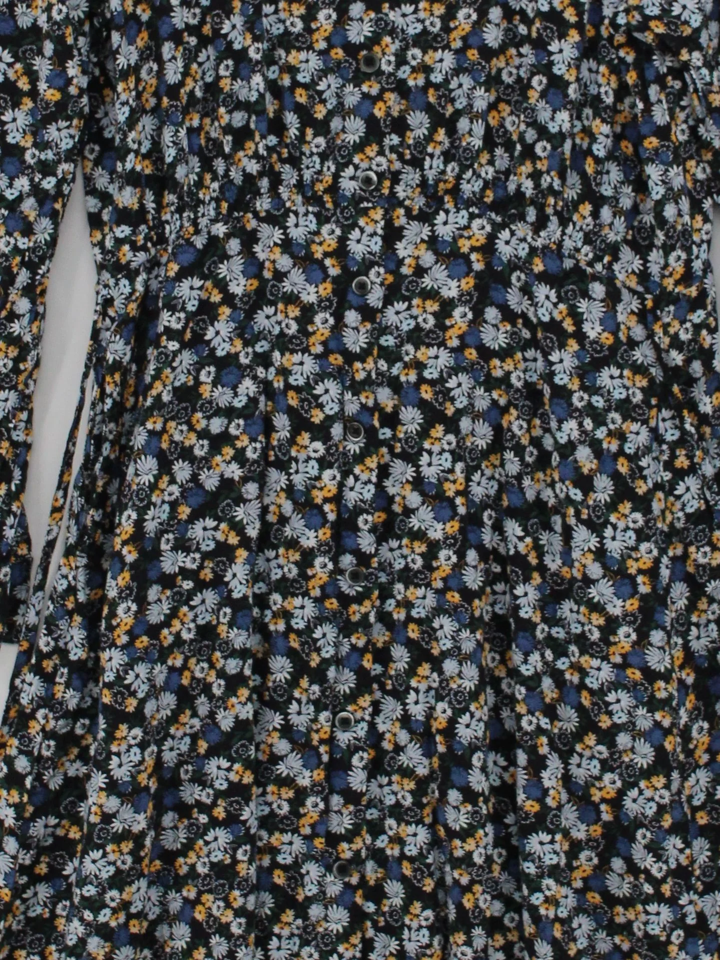Uniqlo Shirt Midi Dress M in Multi - Image 3