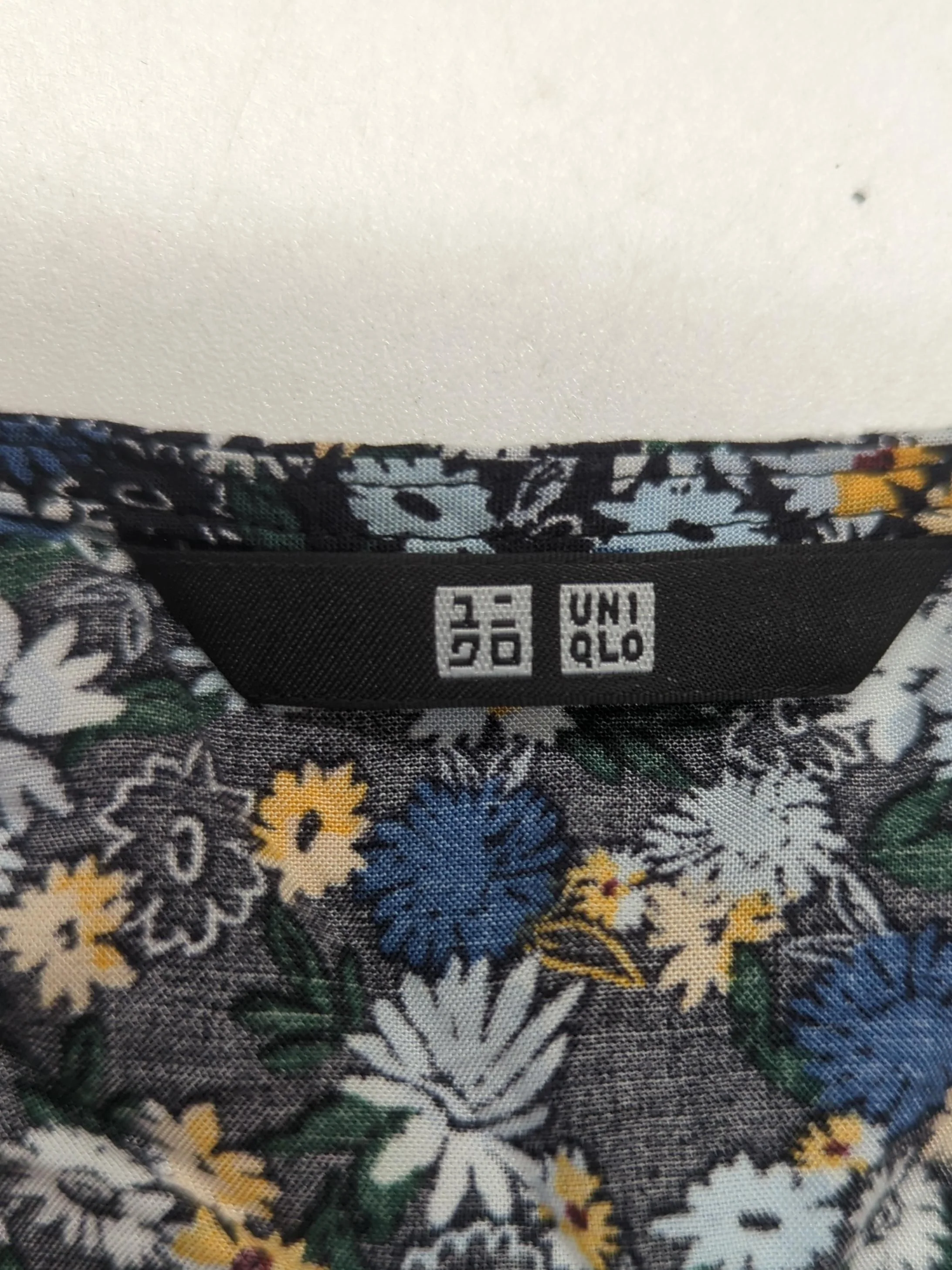 Uniqlo Shirt Midi Dress M in Multi - Image 5