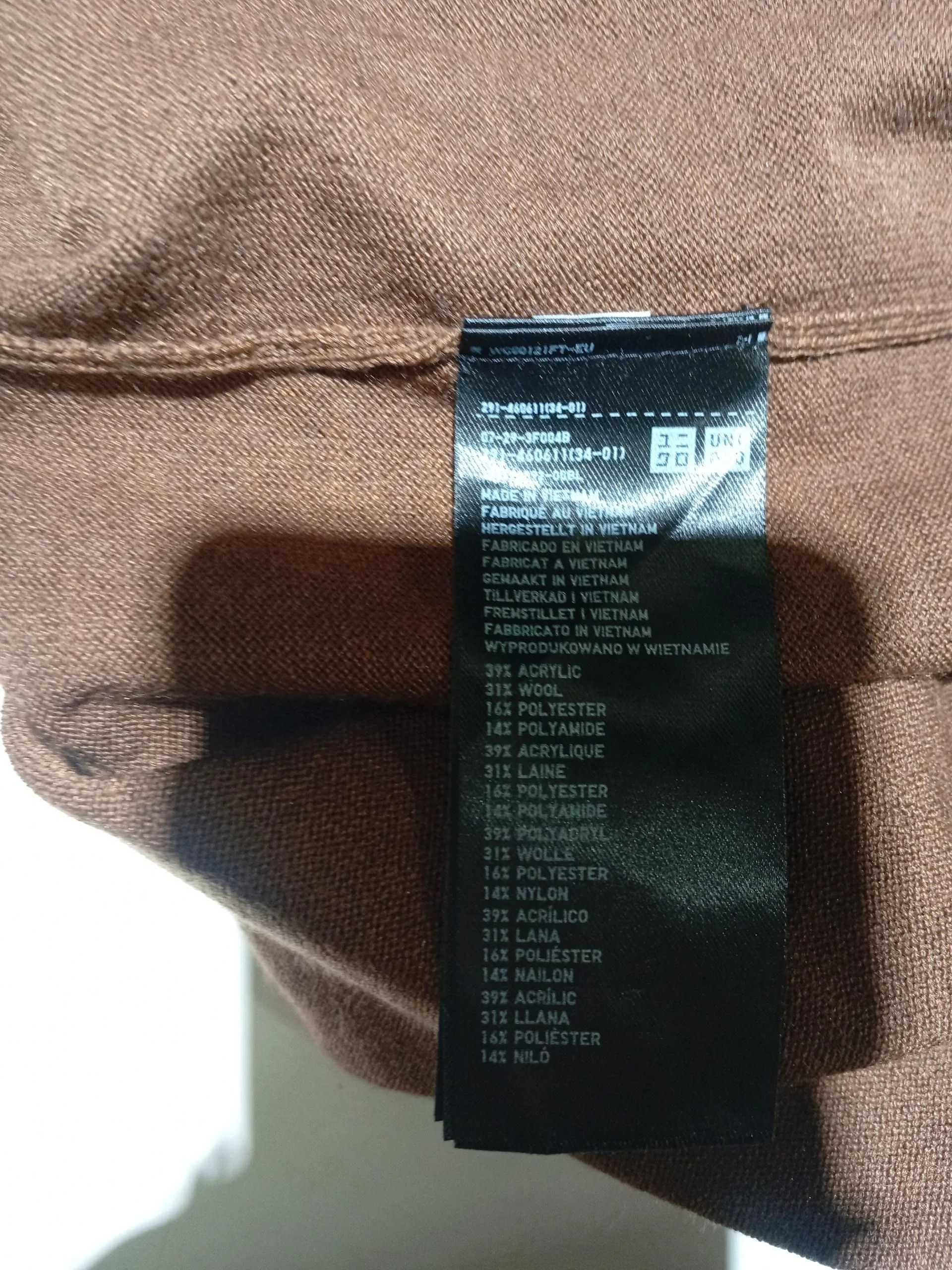 Uniqlo Shirt Midi Dress S in Brown - Image 6