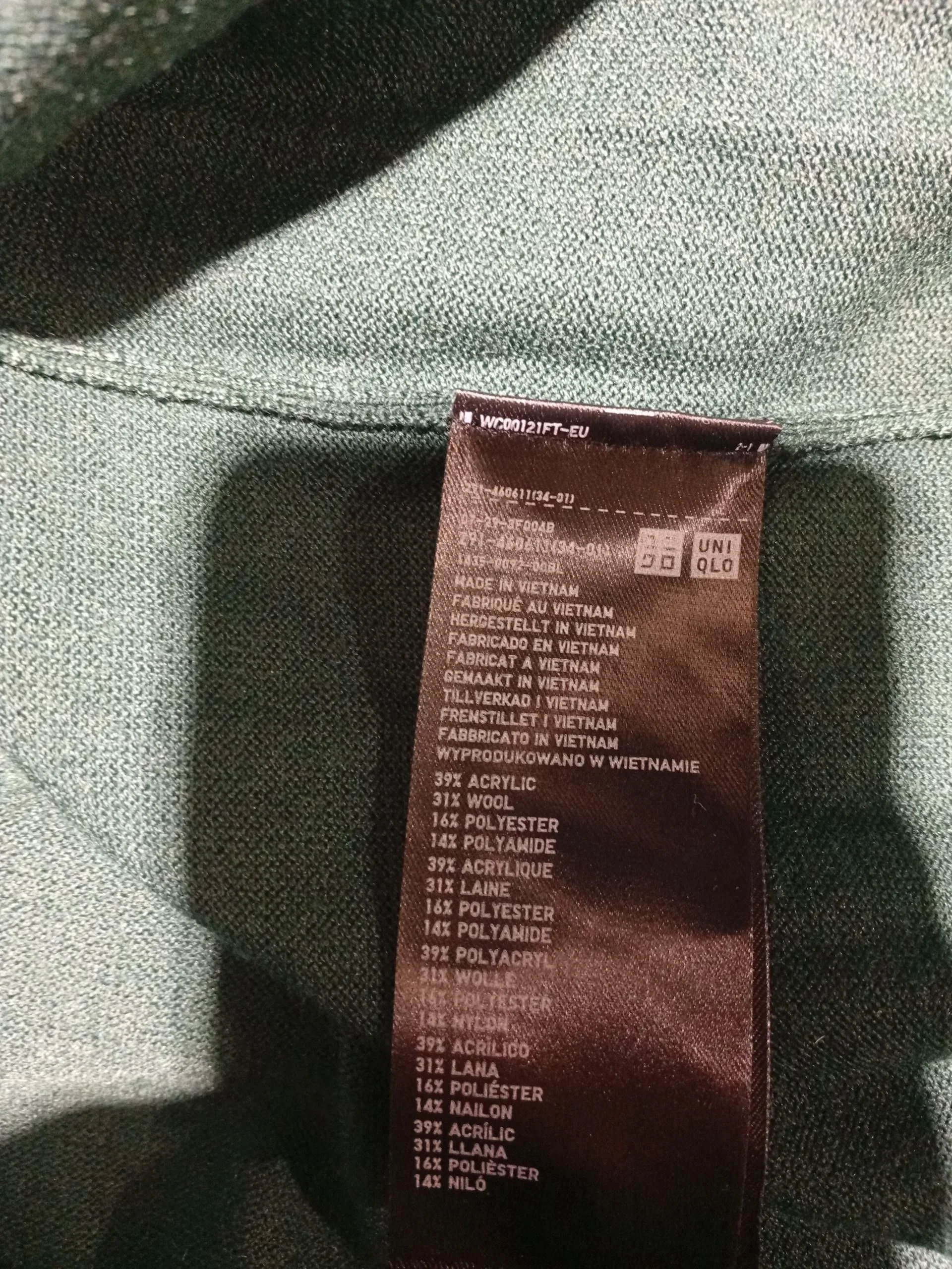 Uniqlo Shirt Midi Dress S in Green - Image 6