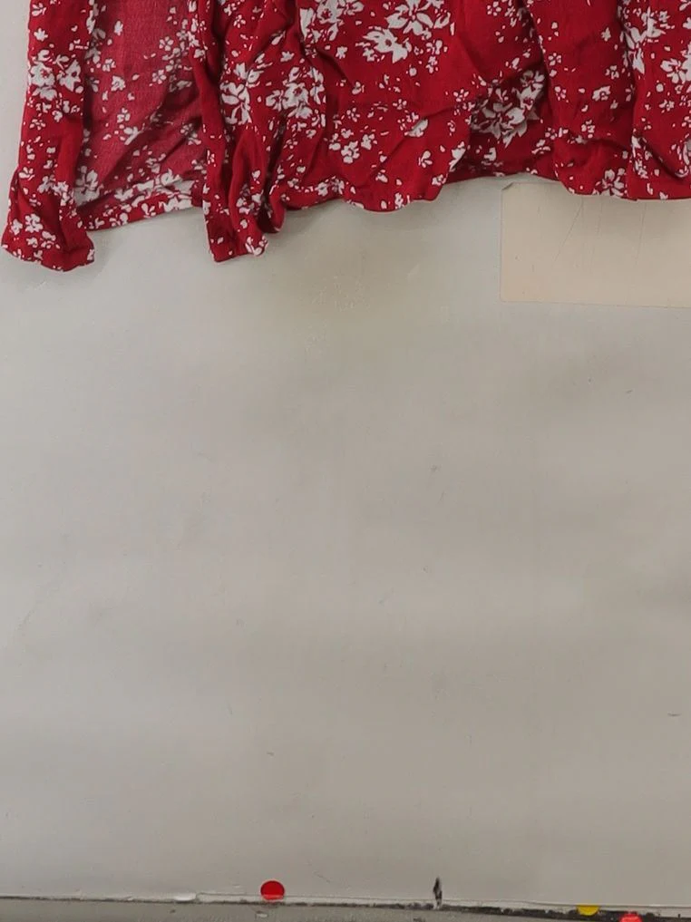 Uniqlo Shirt Midi Dress S in Red - Image 4
