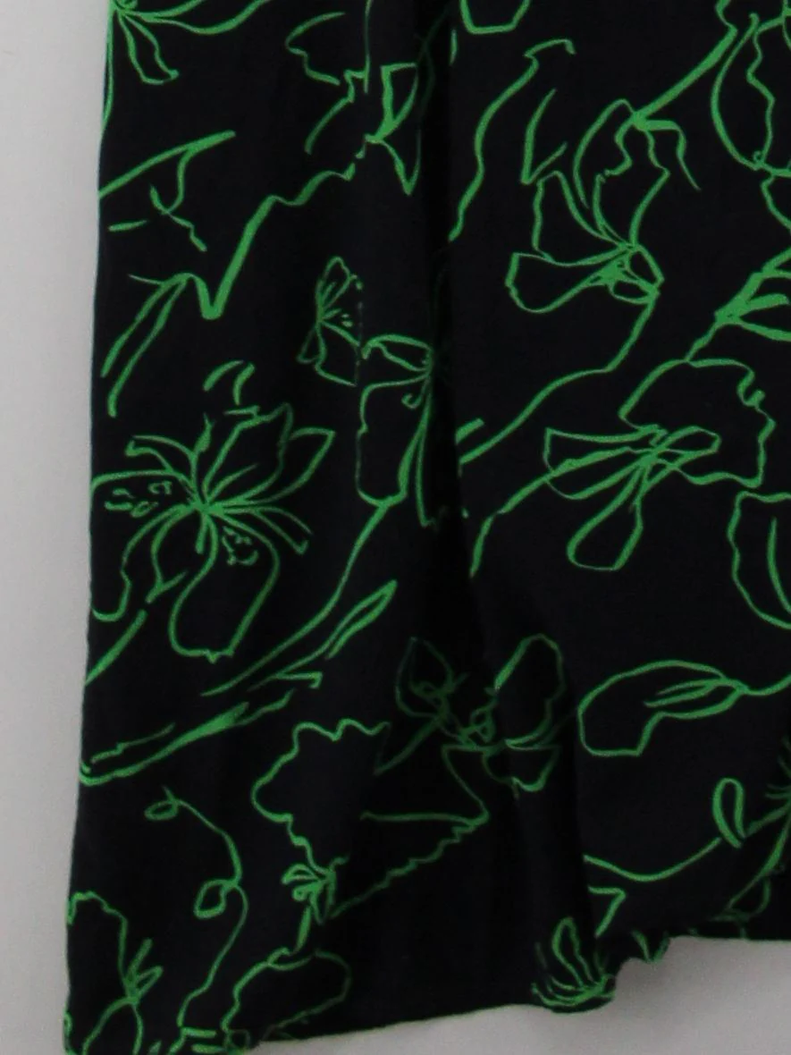 Uniqlo Shirt Midi Dress UK10 in Black - Image 4