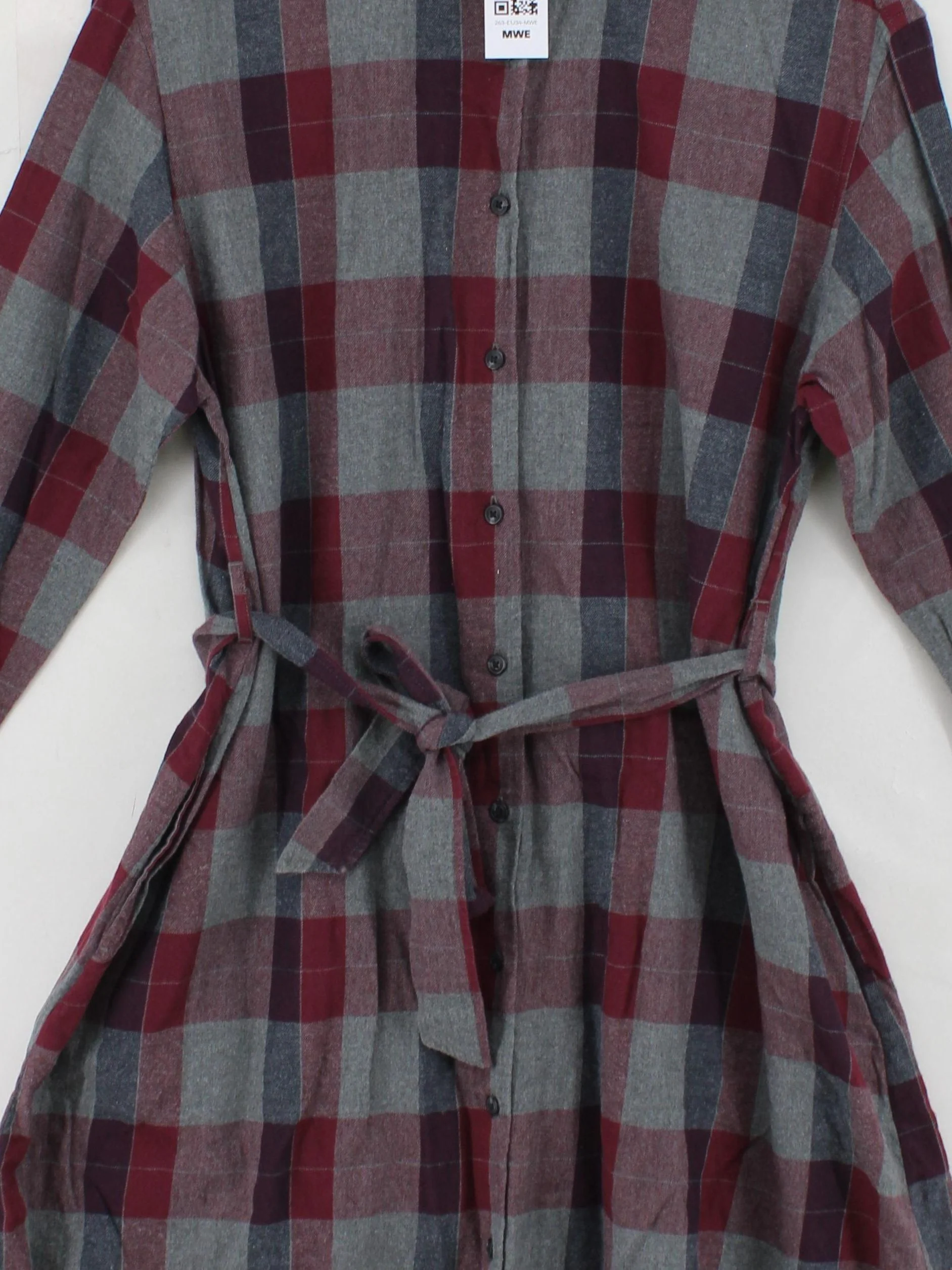 Uniqlo Shirt Mini Dress UK12 in Multi - Image 3