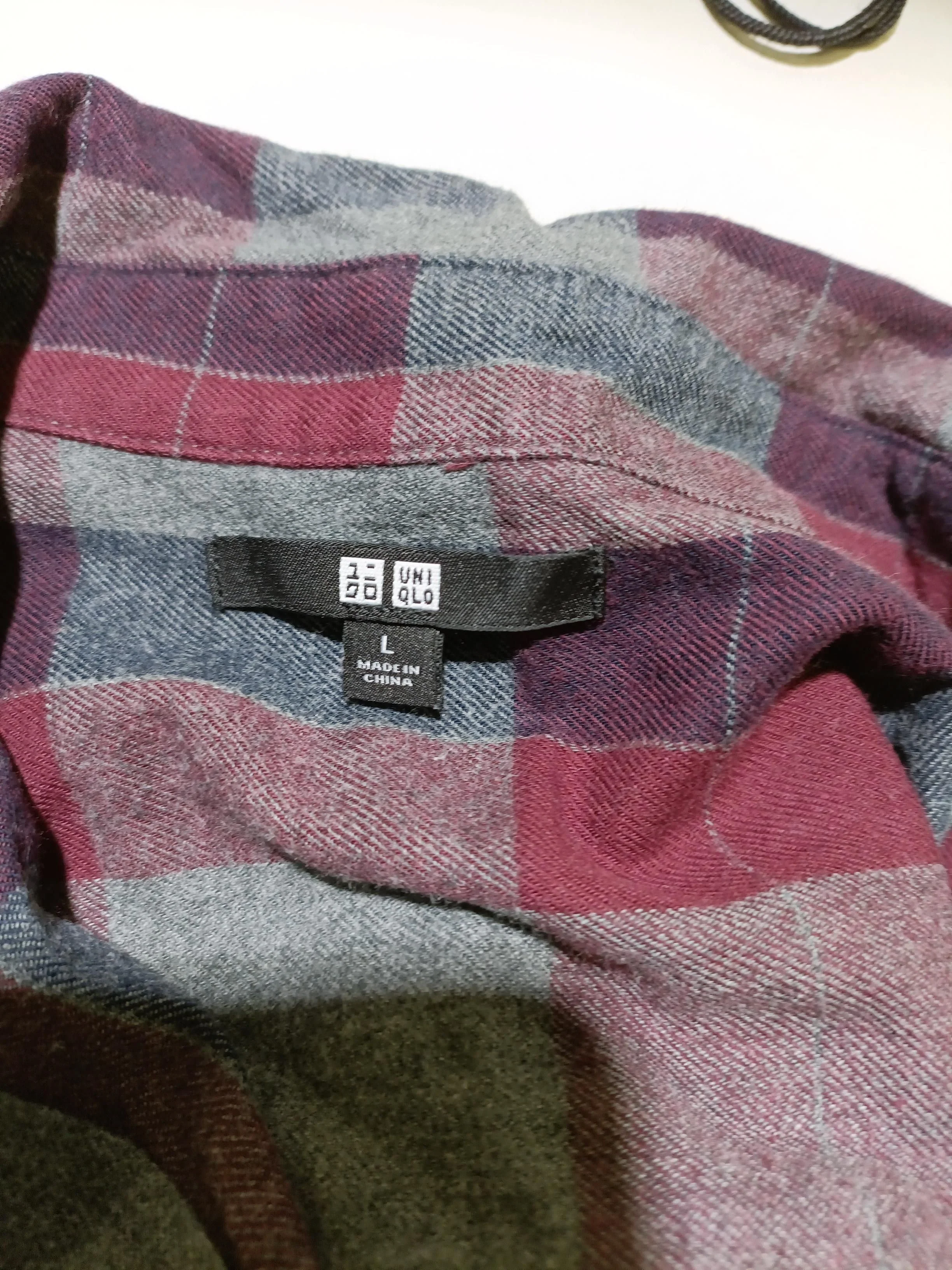 Uniqlo Shirt Mini Dress UK12 in Multi - Image 5