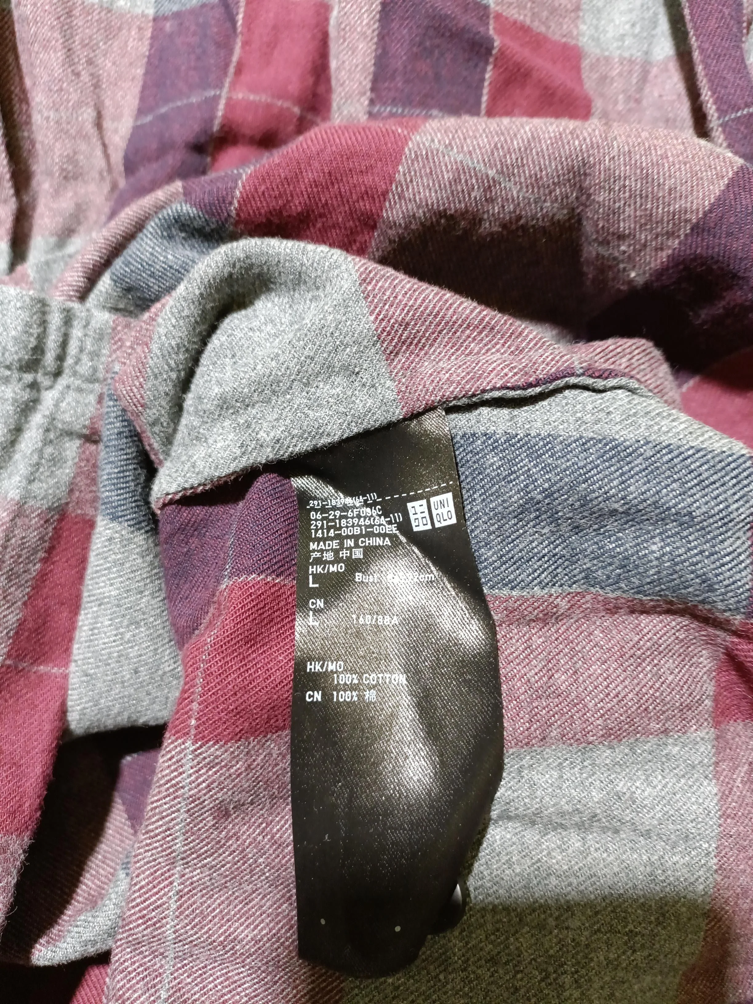 Uniqlo Shirt Mini Dress UK12 in Multi - Image 6