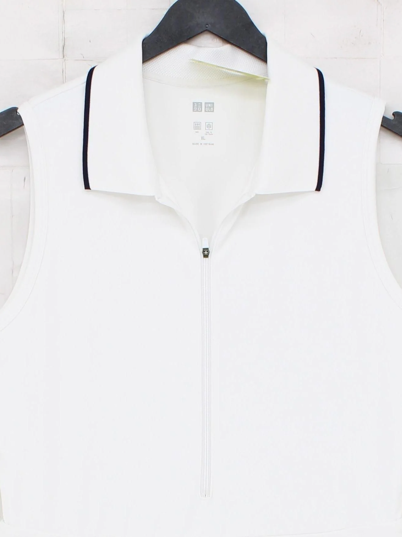 Uniqlo Shirt Mini Dress UK16 in White - Image 3