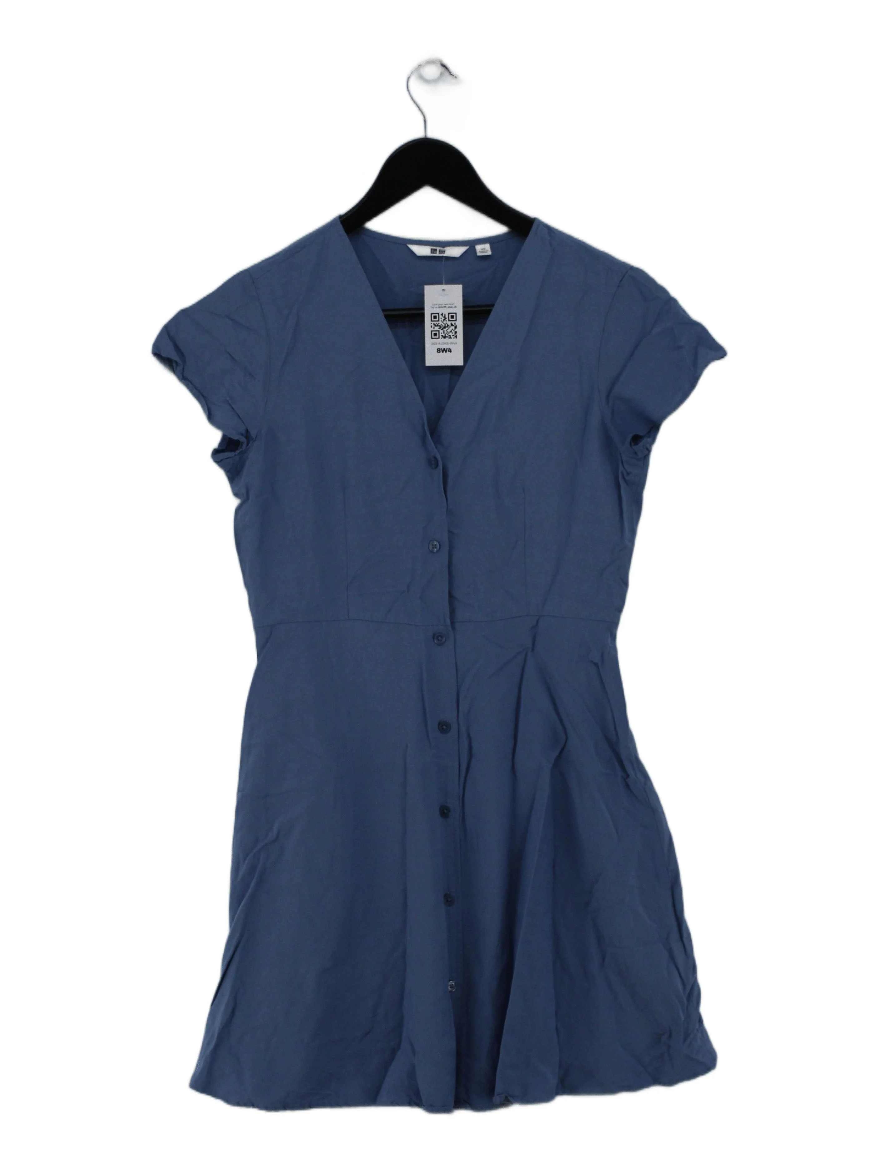 Uniqlo Shirt Mini Dress XS in Blue