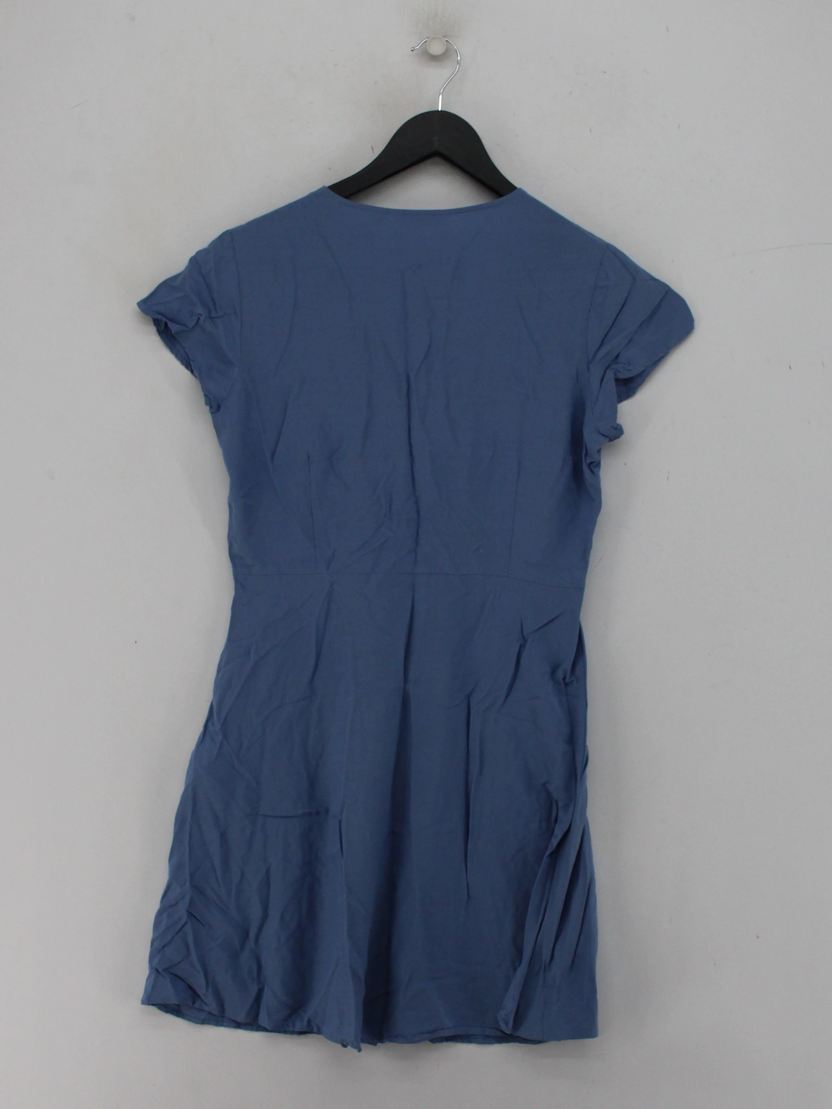Uniqlo Shirt Mini Dress XS in Blue - Image 2