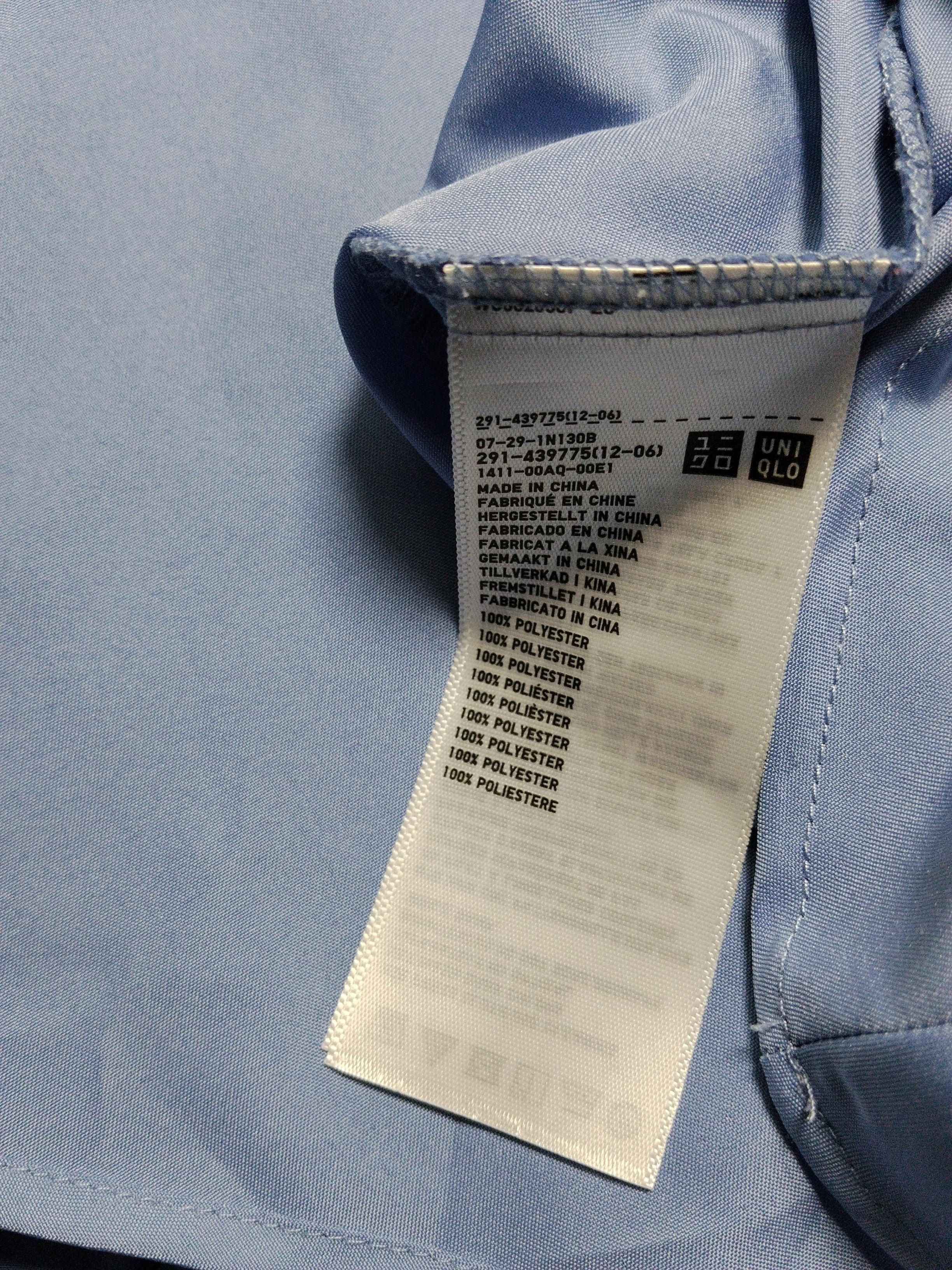 Uniqlo Shirt Mini Dress XS in Blue - Image 6