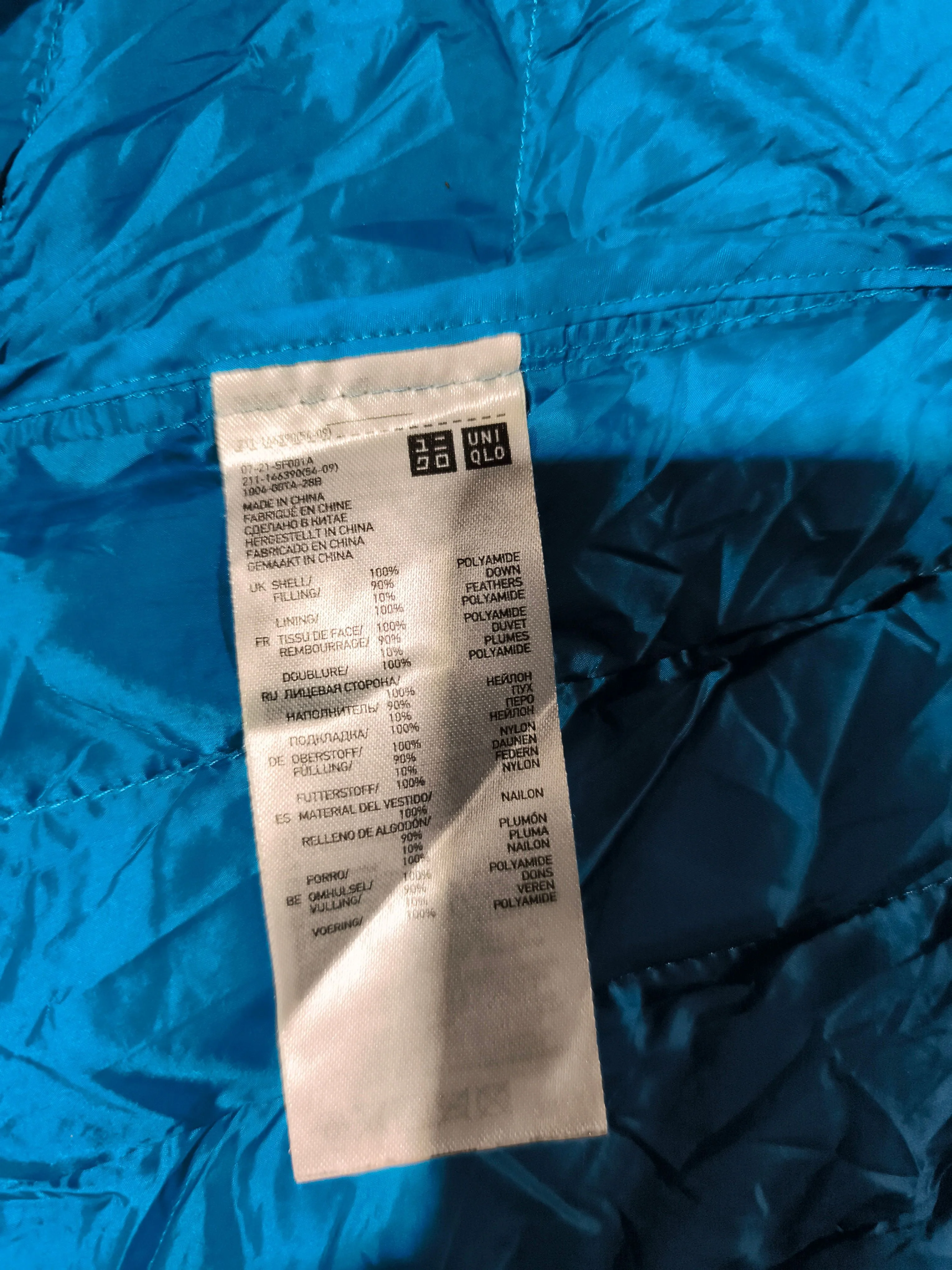 Uniqlo Skiwear jacket blue - Image 7
