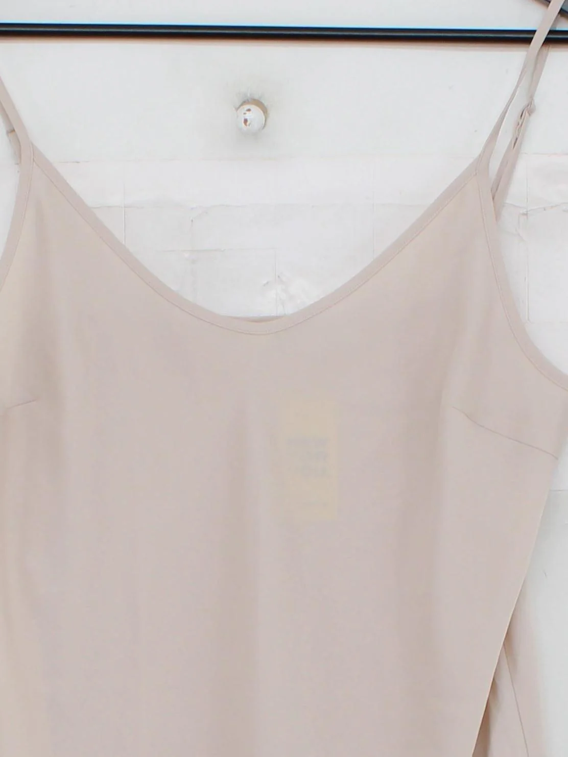 Uniqlo Slip Midi Dress M in Cream - Image 3