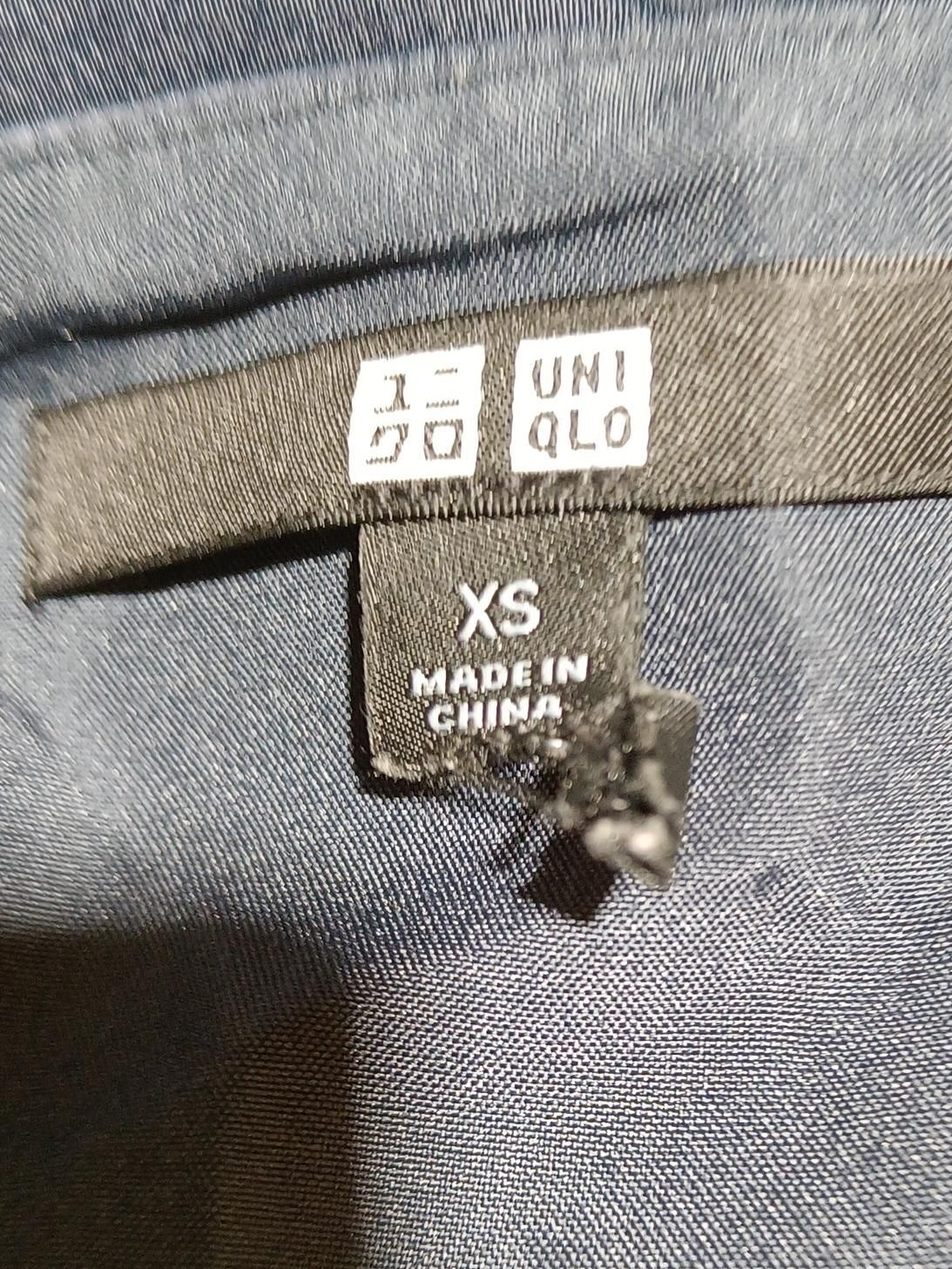 Uniqlo Slip Midi Dress XS in Blue - Image 6
