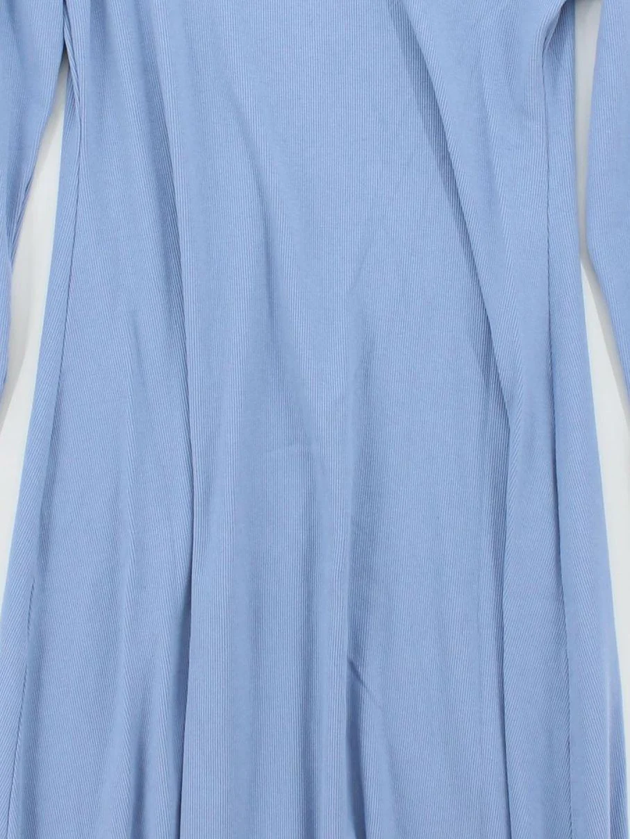 Uniqlo T-Shirt Midi Dress M in Blue - Image 3