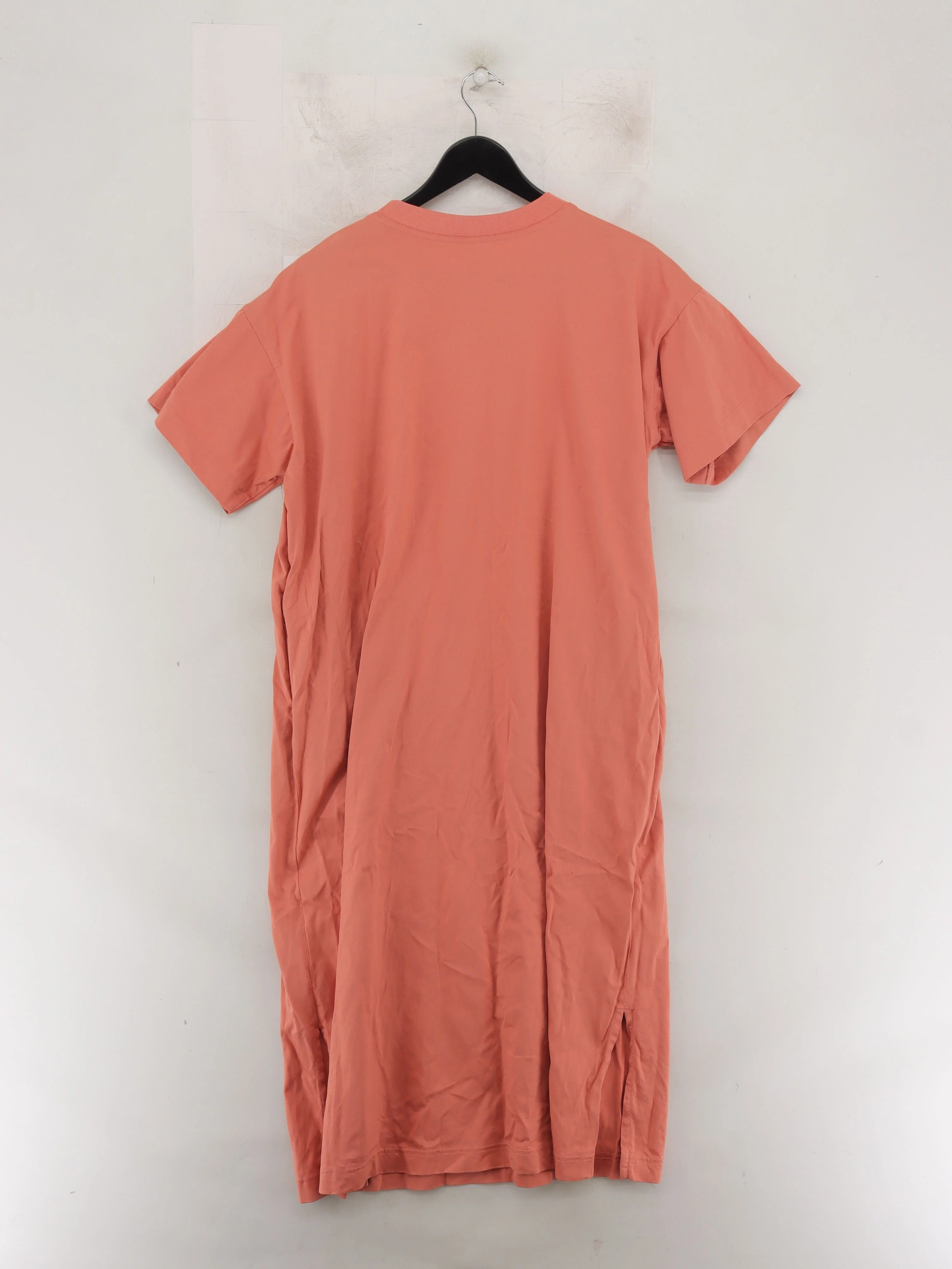 Uniqlo T-Shirt Midi Dress M in Orange - Image 2