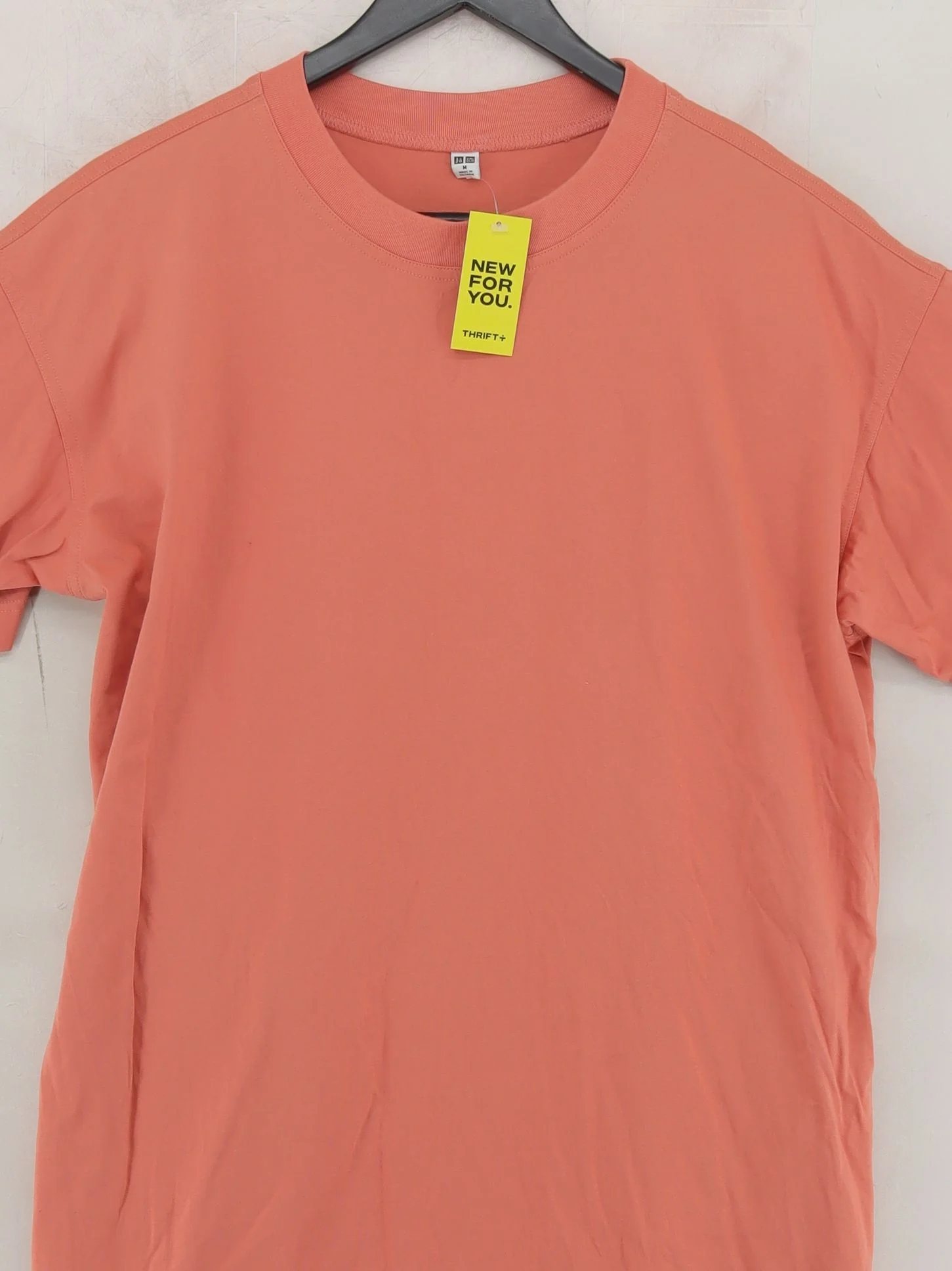Uniqlo T-Shirt Midi Dress M in Orange - Image 3