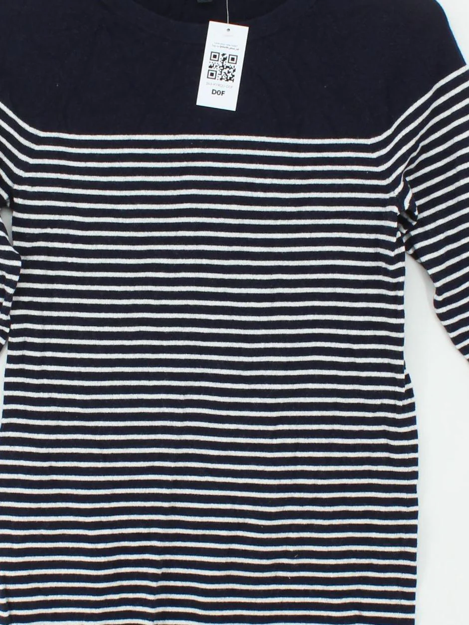 Uniqlo T-Shirt Mini Dress XS in Blue - Image 3