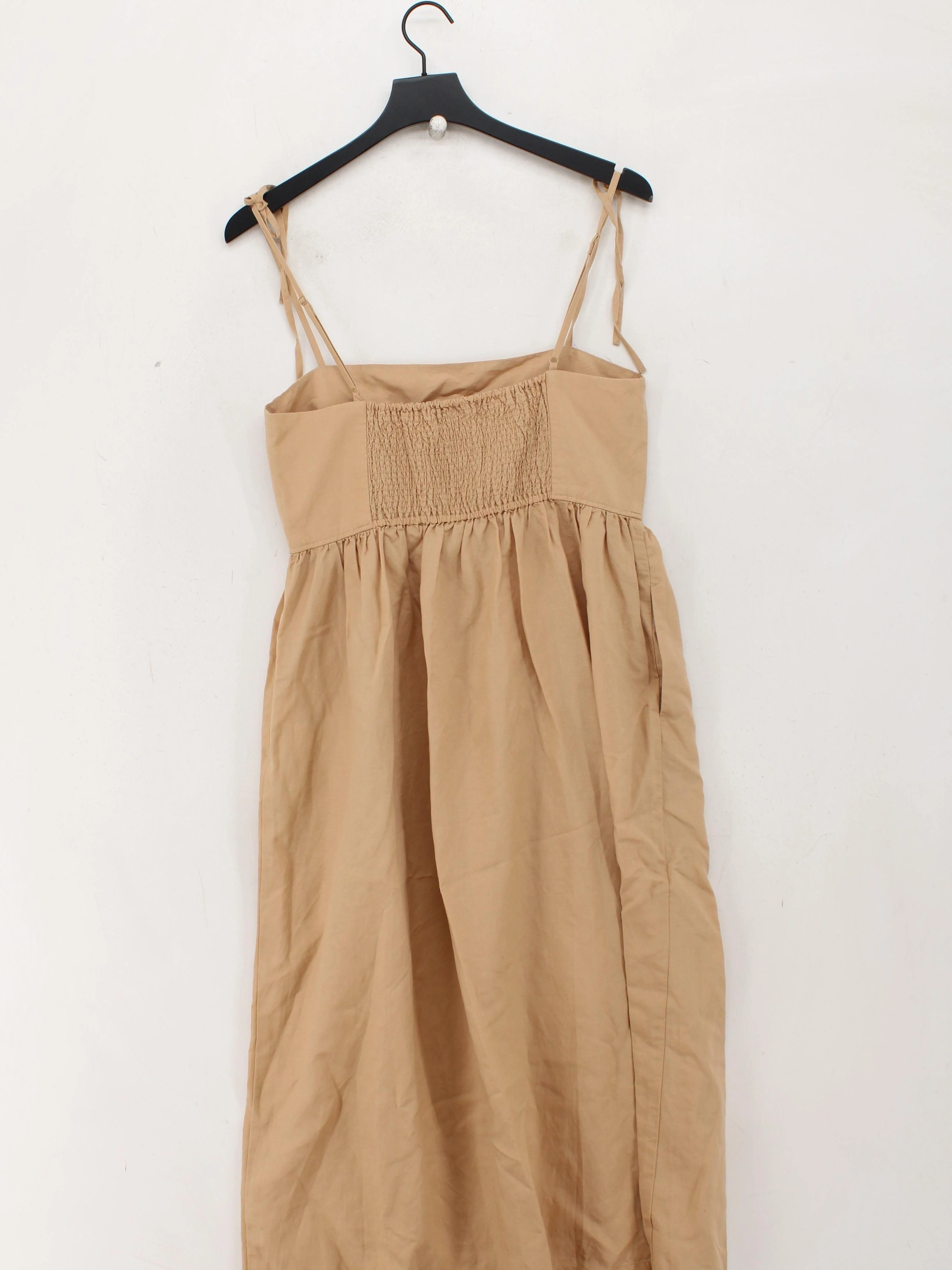 Uniqlo Tank Midi Dress S in Tan - Image 2