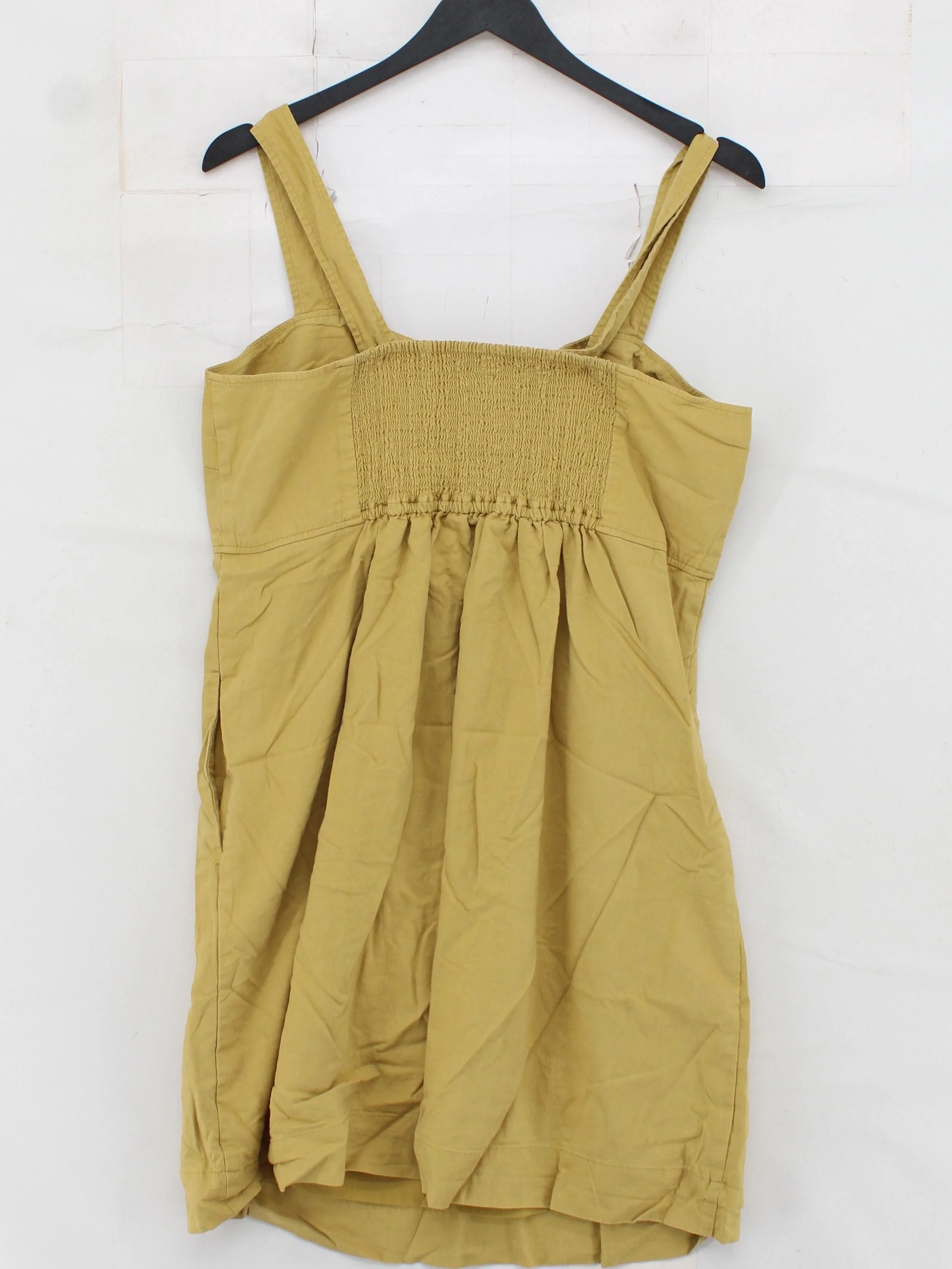 Uniqlo Tank Mini Dress L in Yellow - Image 2