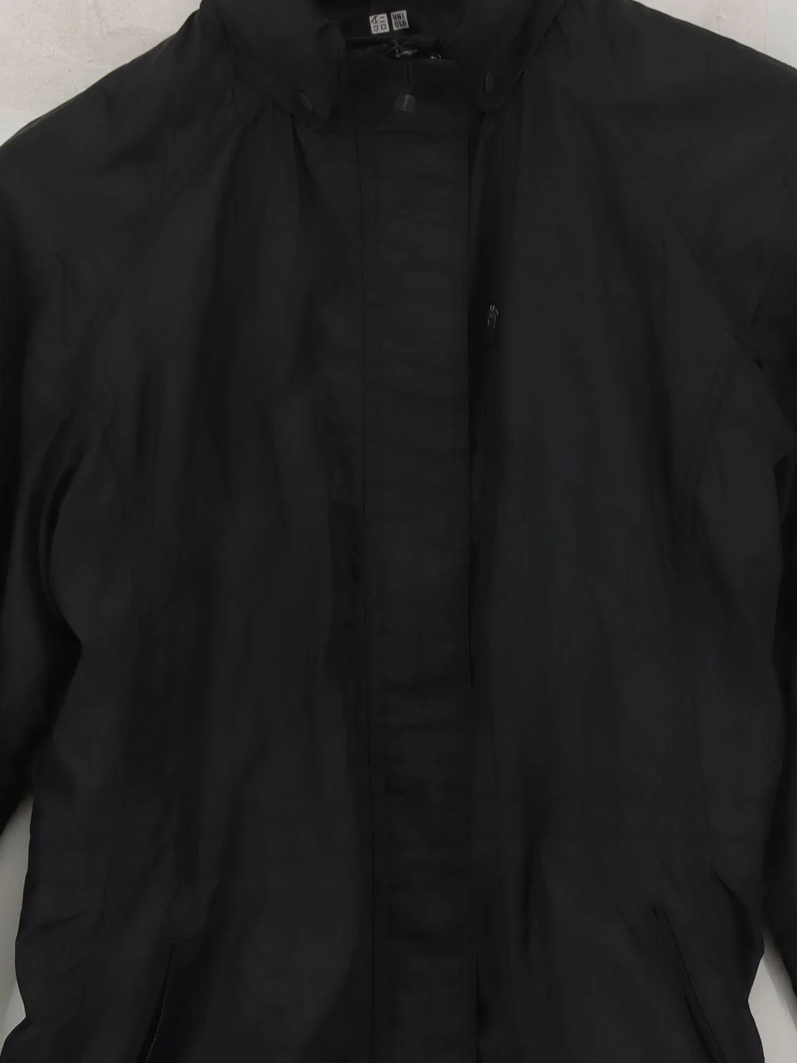 Uniqlo Windbreaker jacket black - Image 3