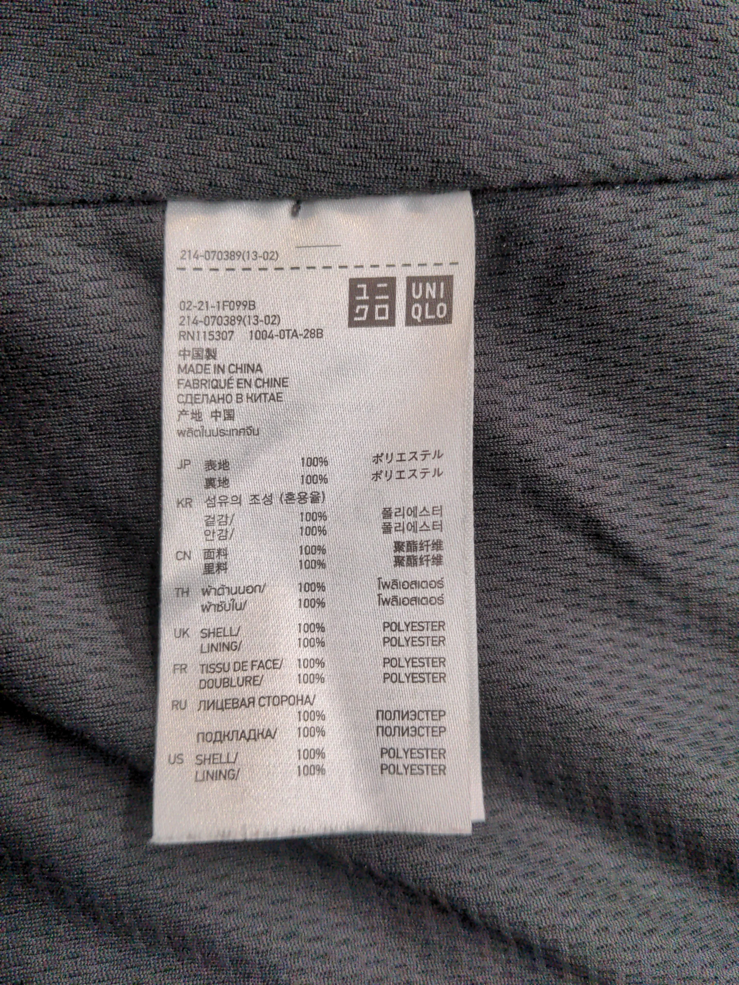 Uniqlo Windbreaker jacket black - Image 7