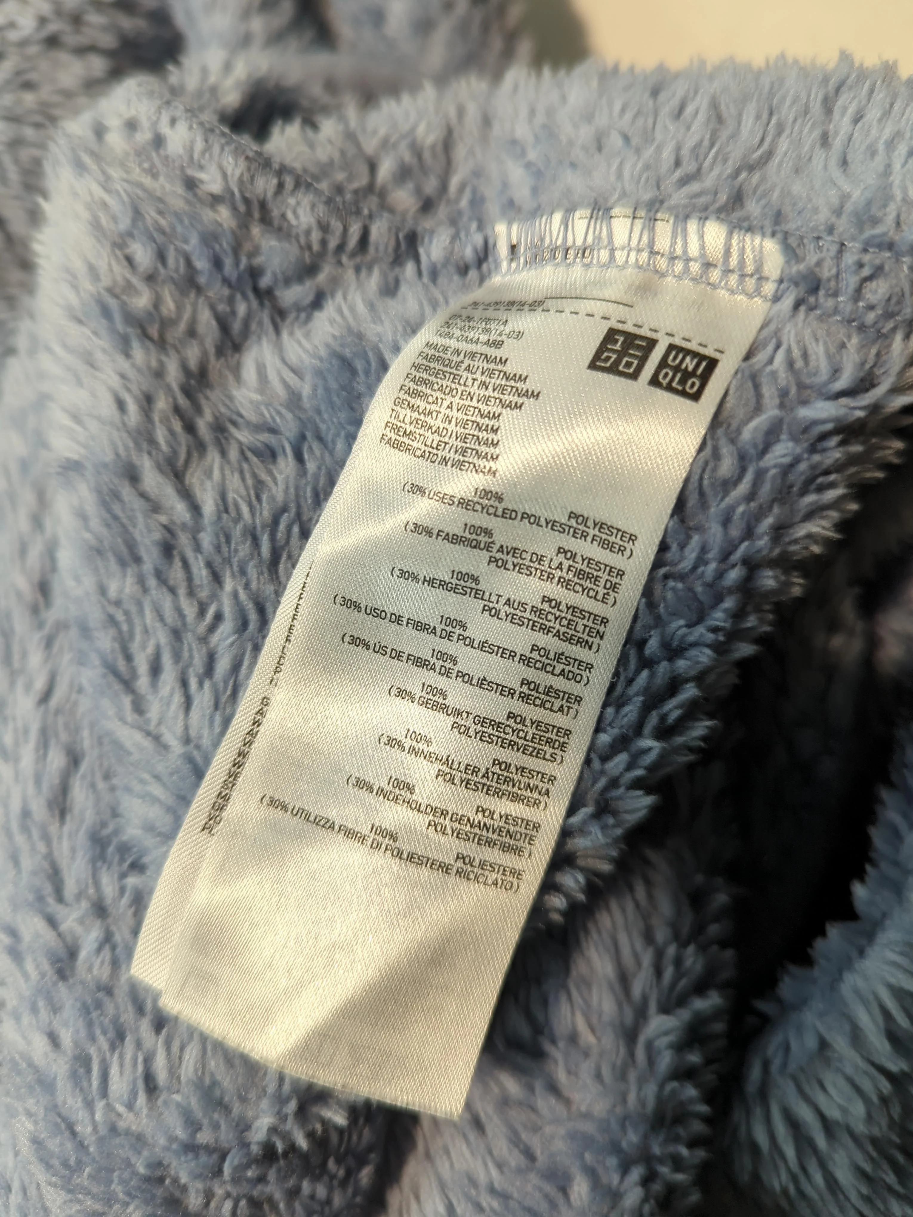 Uniqlo Windbreaker jacket blue - Image 6