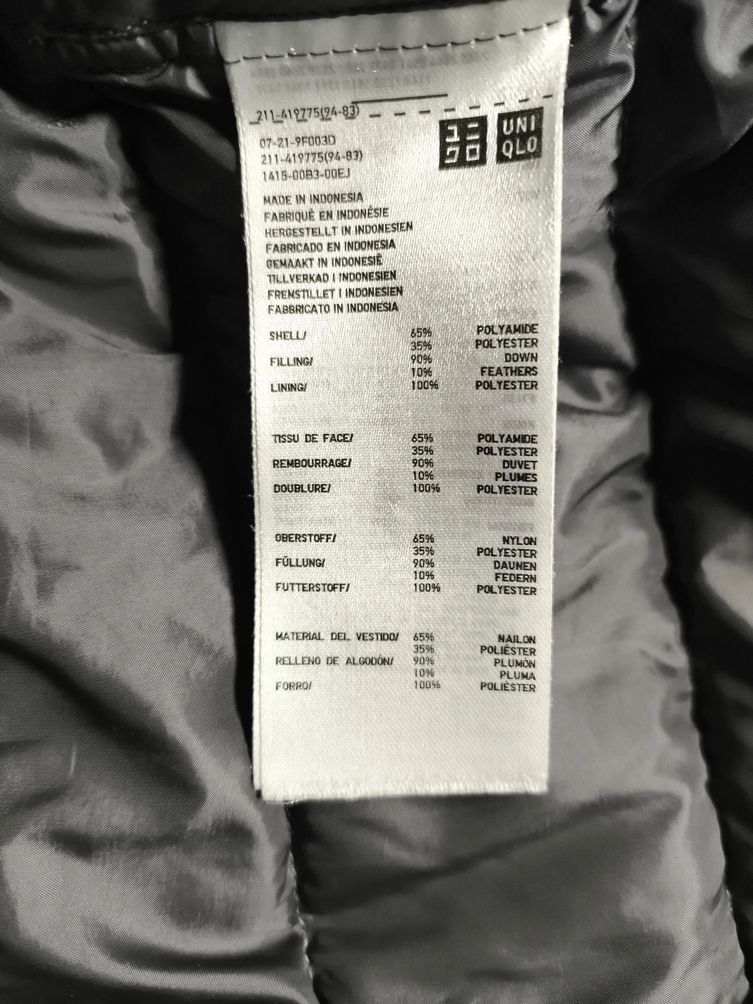 Uniqlo Windbreaker jacket grey - Image 6